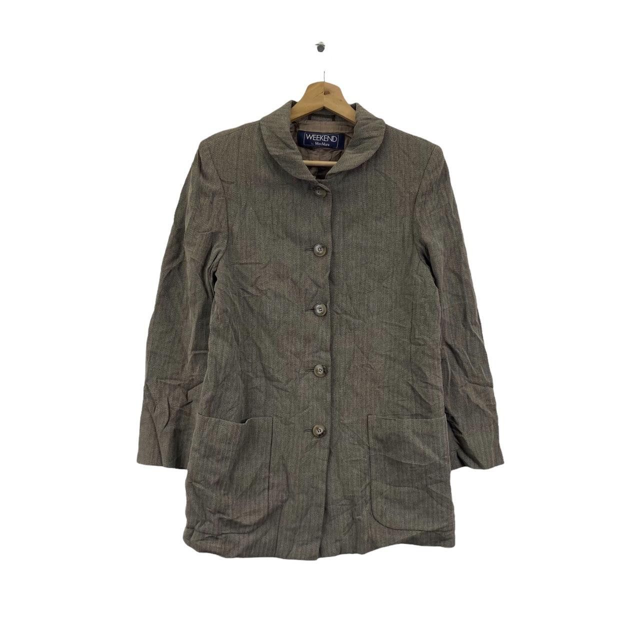 Max Mara Vtg 90’ MAX MARA WEEKEND Made In Italy Striped Jacket Size S / US 4 / IT 40 - 1 Thumbnail