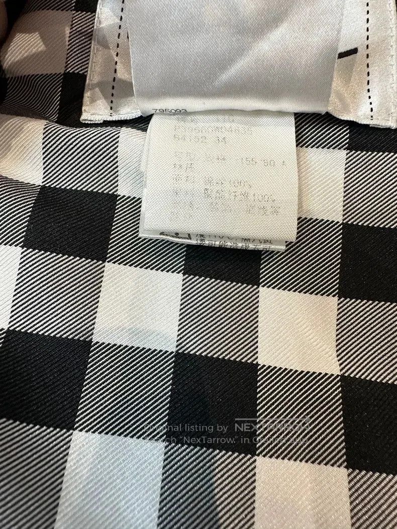 Chanel Chanel Black and White Checkered Lining Hooded Jacket . Size US S / EU 44-46 / 1 - 5 Thumbnail