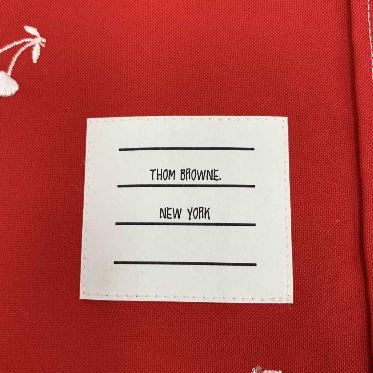 Thom Browne Thom Browne Red Cherry Embroidered Long Sleeve Shirt K26WX Size S / US 4 / IT 40 - 6 Thumbnail