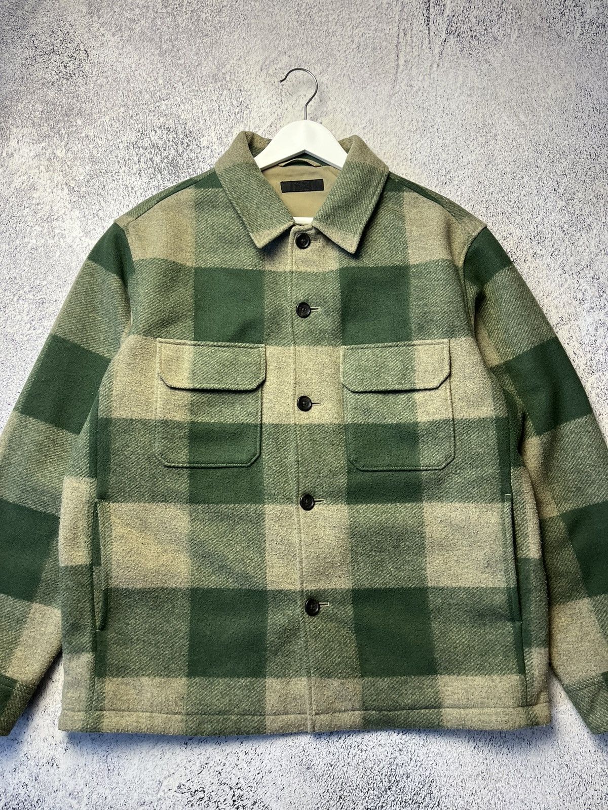 Flannel Vintage Uniqlo Flannel Shirt Japanese Size M Size US M / EU 48-50 / 2 - 6 Thumbnail