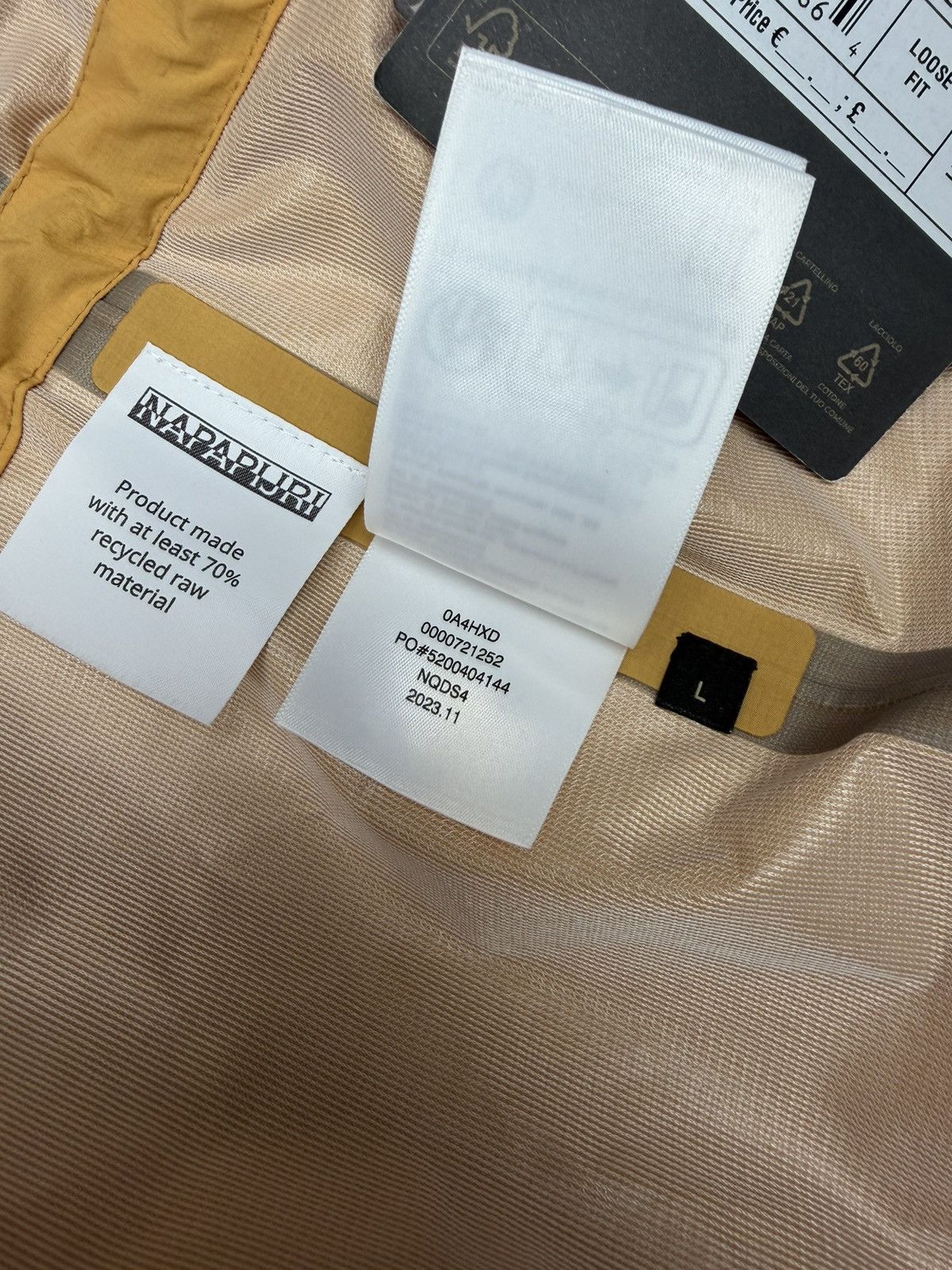 Napapijri Napapijri x Obey Eposh Shell Jacket Men’s Size L Size US L / EU 52-54 / 3 - 18 Thumbnail