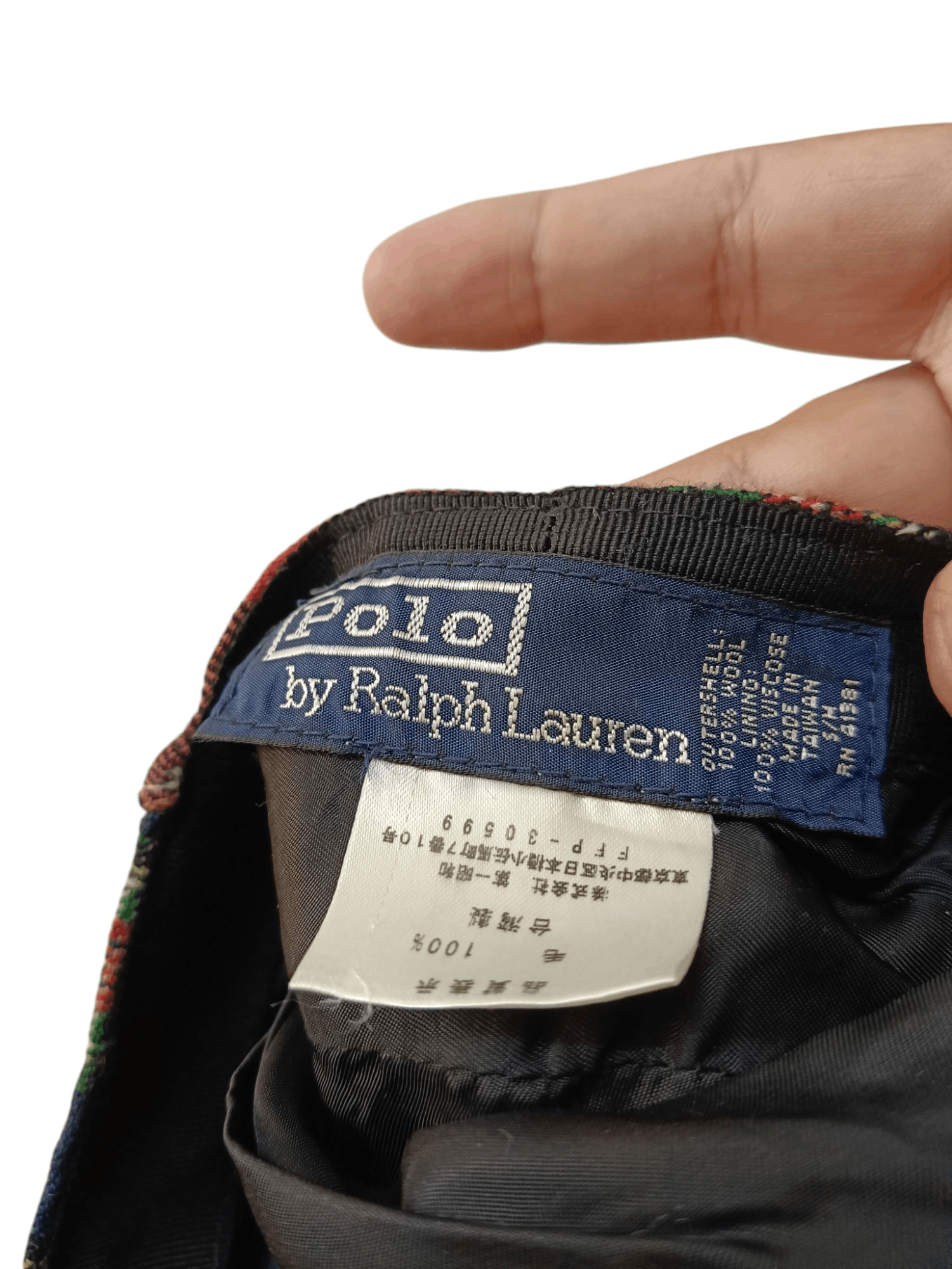 Polo Ralph Lauren Vintage Polo Ralph Lauren patchwork plaid hat Size ONE SIZE - 4 Thumbnail