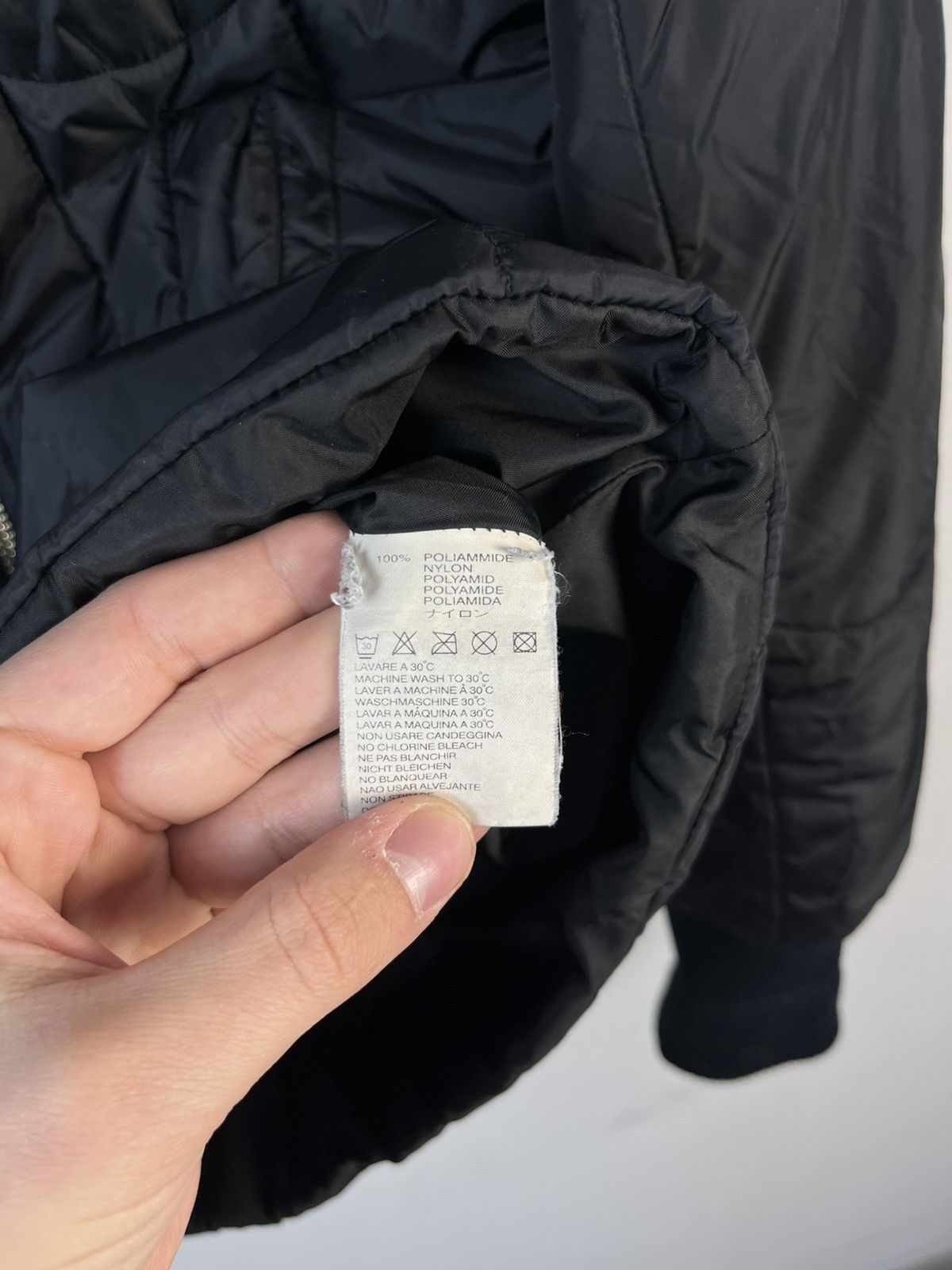 Diesel × Vintage Diesel Vintage Y2K Nylon Full Zip Jacket Size S / US 4 / IT 40 - 9 Thumbnail