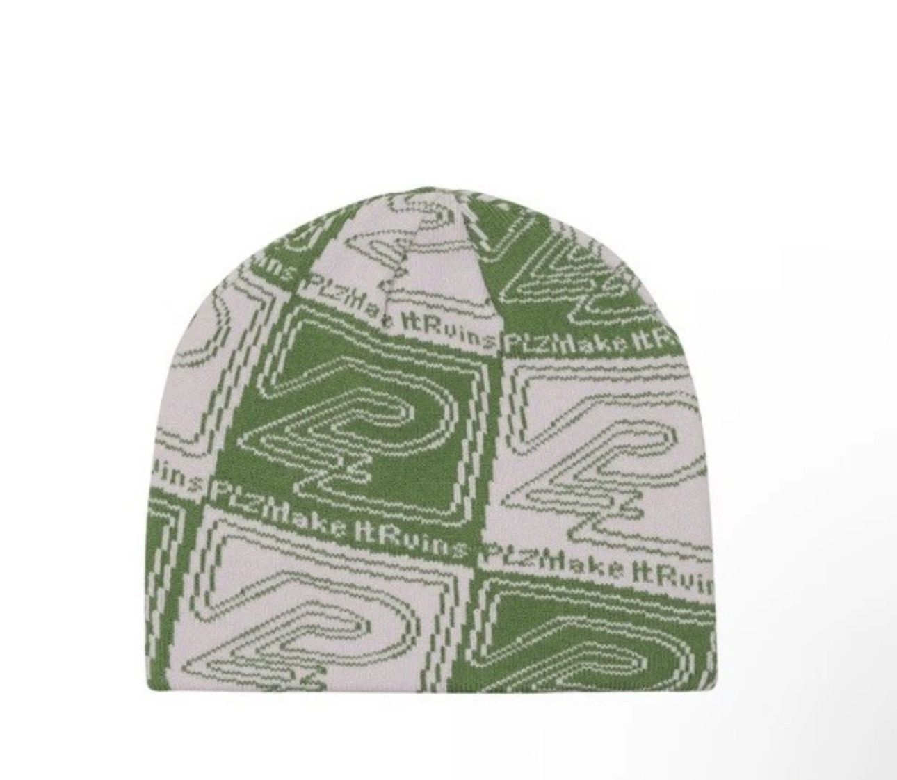 Other VEGYN PLZ MAKE IT RUINS STAR BEANIE ONE Size Pink & Green Size ONE SIZE - 2 Thumbnail