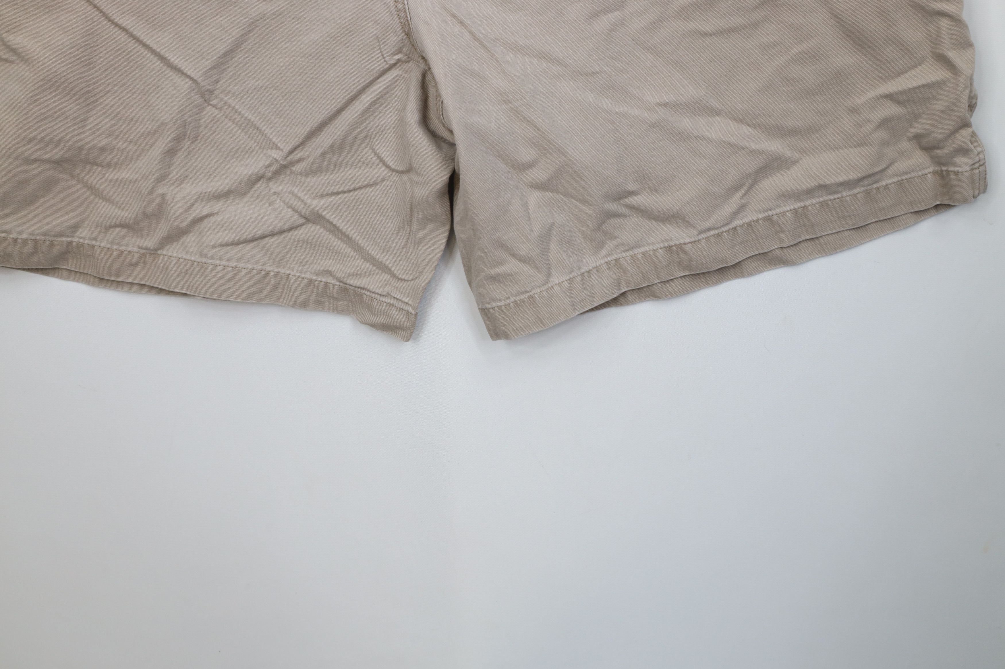 Vintage Vintage 90s Streetwear Above Knee Canvas Cargo Shorts Size US 44 / EU 60 - 9 Thumbnail