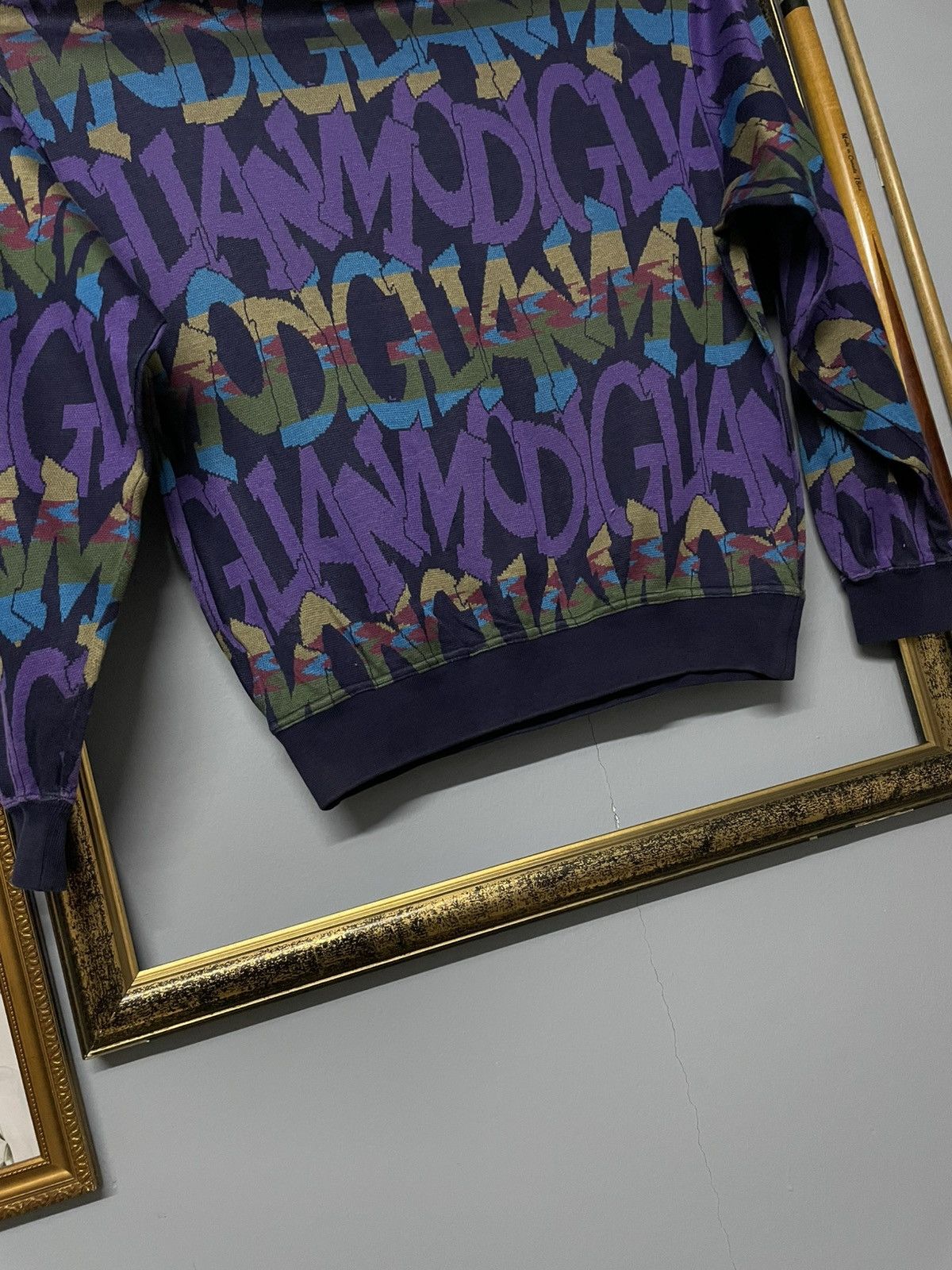 Designer Vintage 90s Italian Designer Modigliani Fullprint Rap Style Size US M / EU 48-50 / 2 - 4 Thumbnail