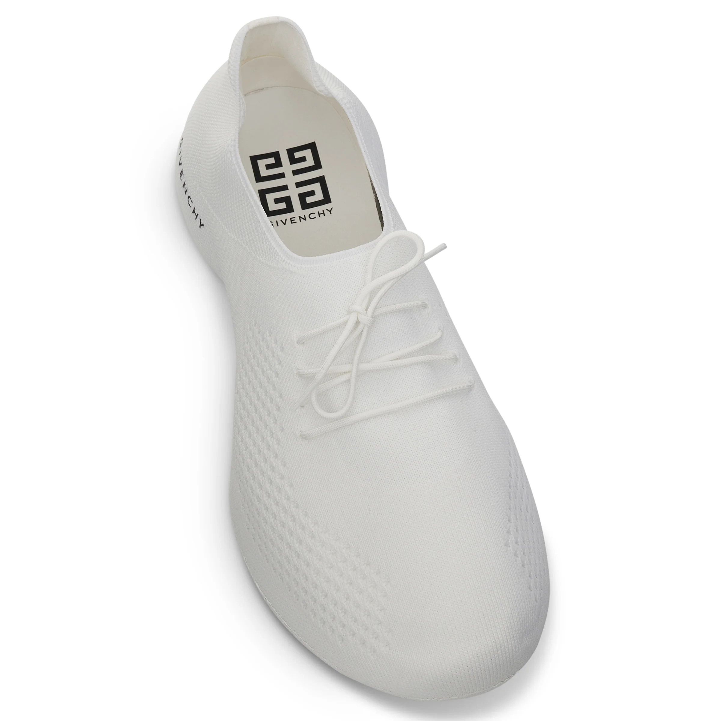 Givenchy o1mris0824 Knit Sneakers in White Size US 8 / EU 41 - 4 Thumbnail