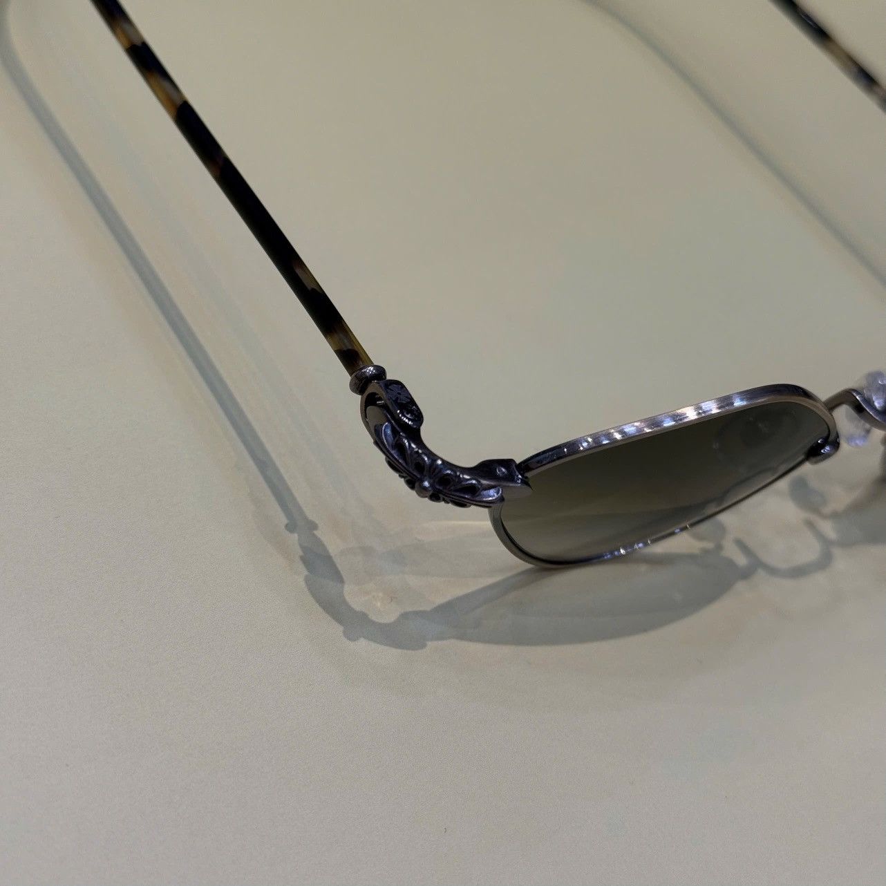 Chrome Hearts CHROME HEARTS DIAMOND DOG Antique Gold/Hollywood Tortoise Size ONE SIZE - 3 Thumbnail