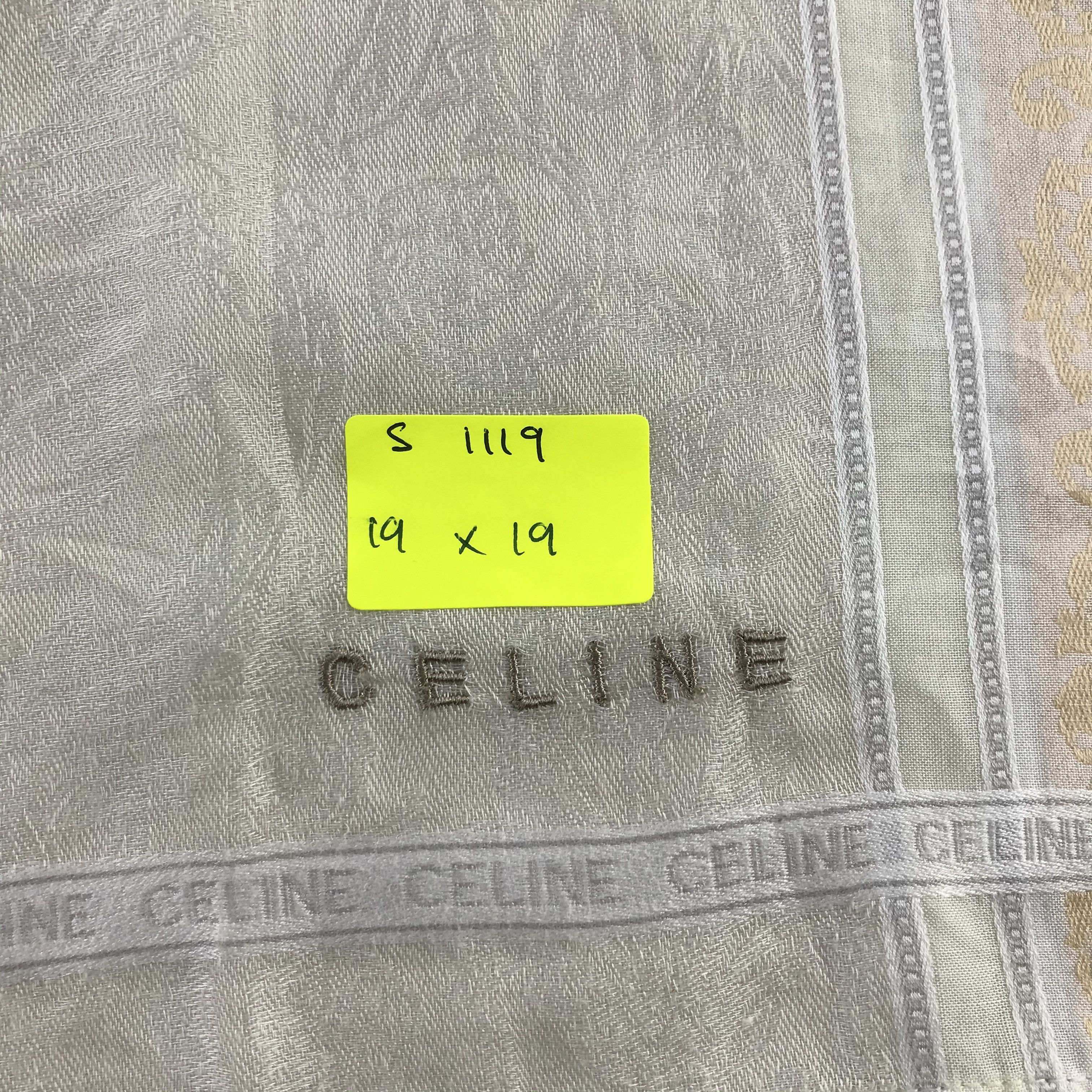 Celine × Vintage Celine Neckerchief / Bandana / Handkerchief Size ONE SIZE - 5 Thumbnail
