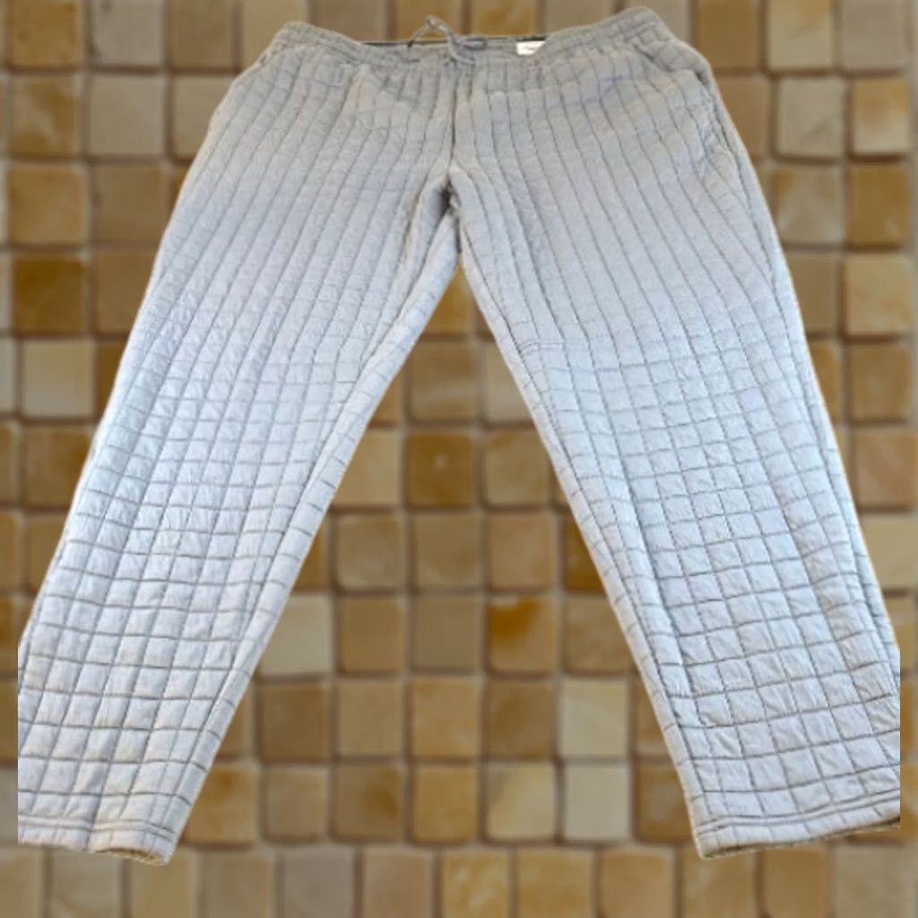 Vintage VINTAGE NEW MENS BIG AND TALL XERSION QUILTED JACQUARD TAPERED PANT GRAY SIZE 4XLT Size US 39 - 1 Preview