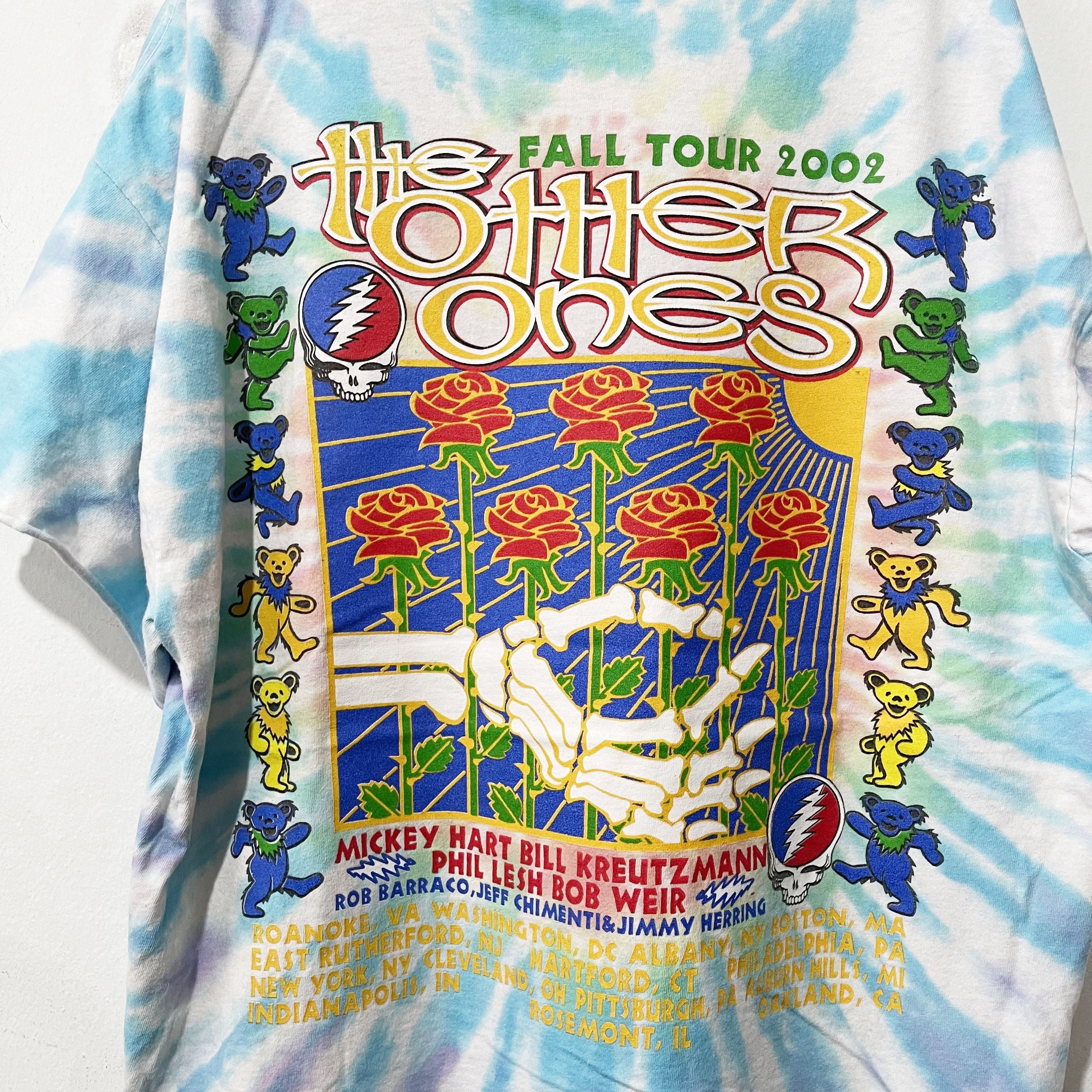 Grateful Dead Vintage 2002 The Other Ones Fall Tour T-Shirt Size US L / EU 52-54 / 3 - 4 Thumbnail