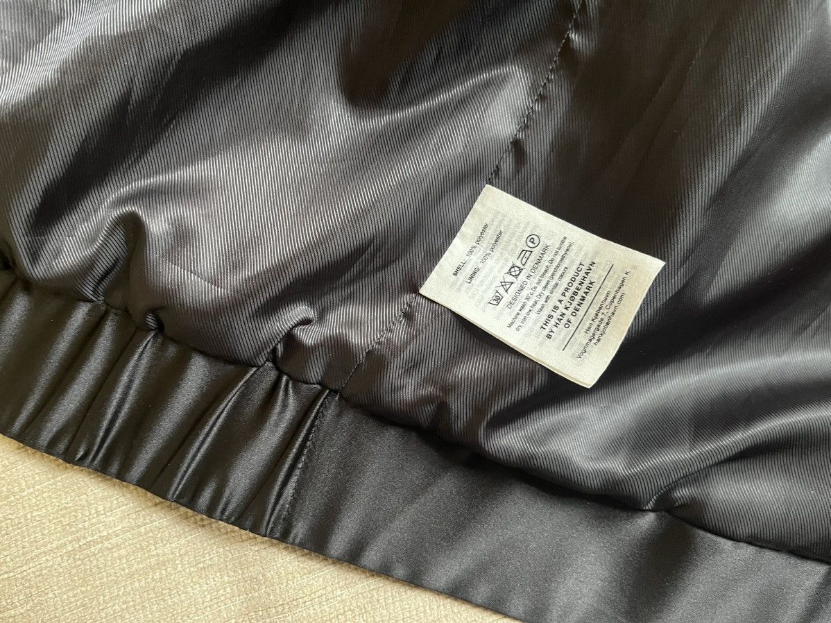 Han Kjobenhavn Satin Track Top Blouson Jacket Plissé Black Size US L / EU 52-54 / 3 - 16 Thumbnail
