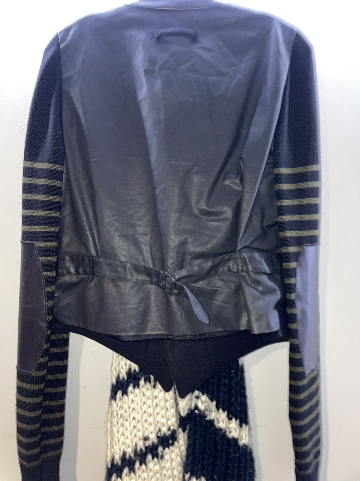 Jean Paul Gaultier Jean Paul Gaultier 2008 Fall Runway Wool Knit Vest Sweater Size US L / EU 52-54 / 3 - 4 Thumbnail