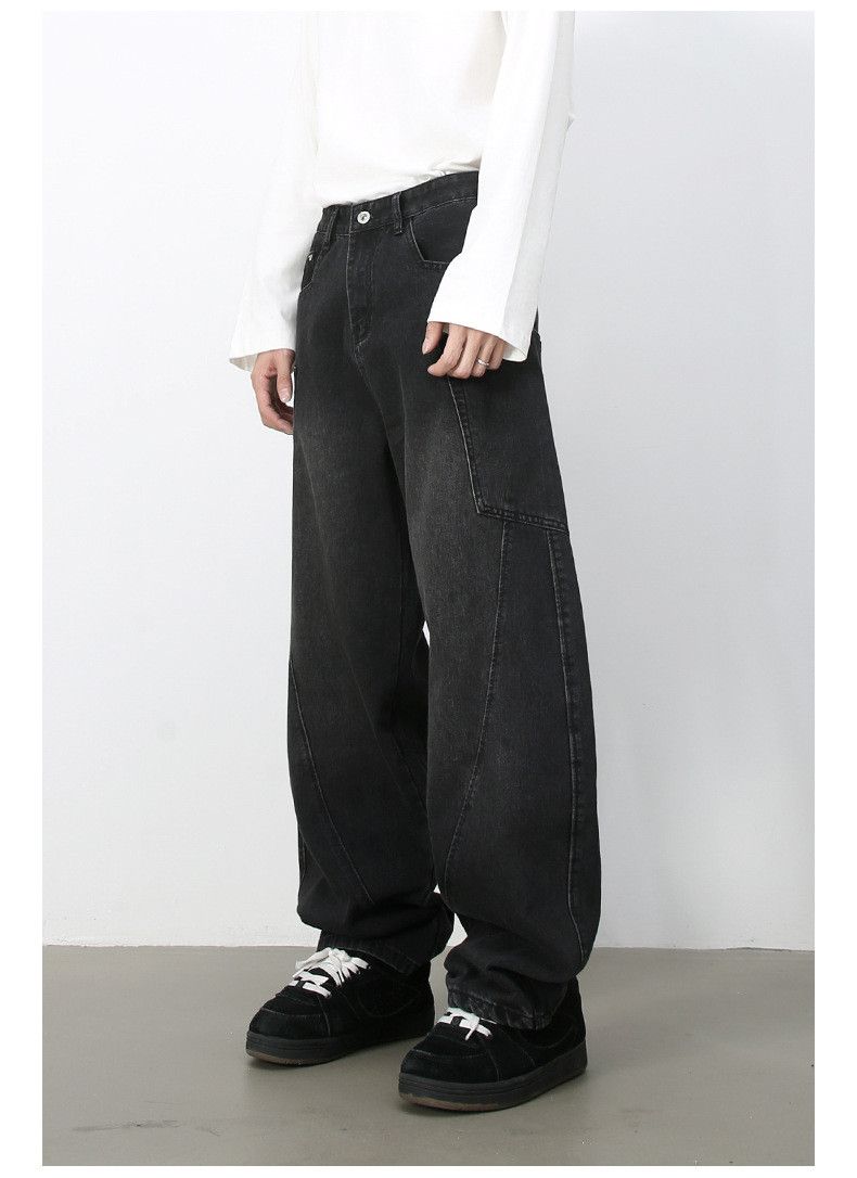 Japanese Brand × Jean Men's loose retro gallery trendy scimitar jeans Size US 32 / EU 48 - 5 Thumbnail
