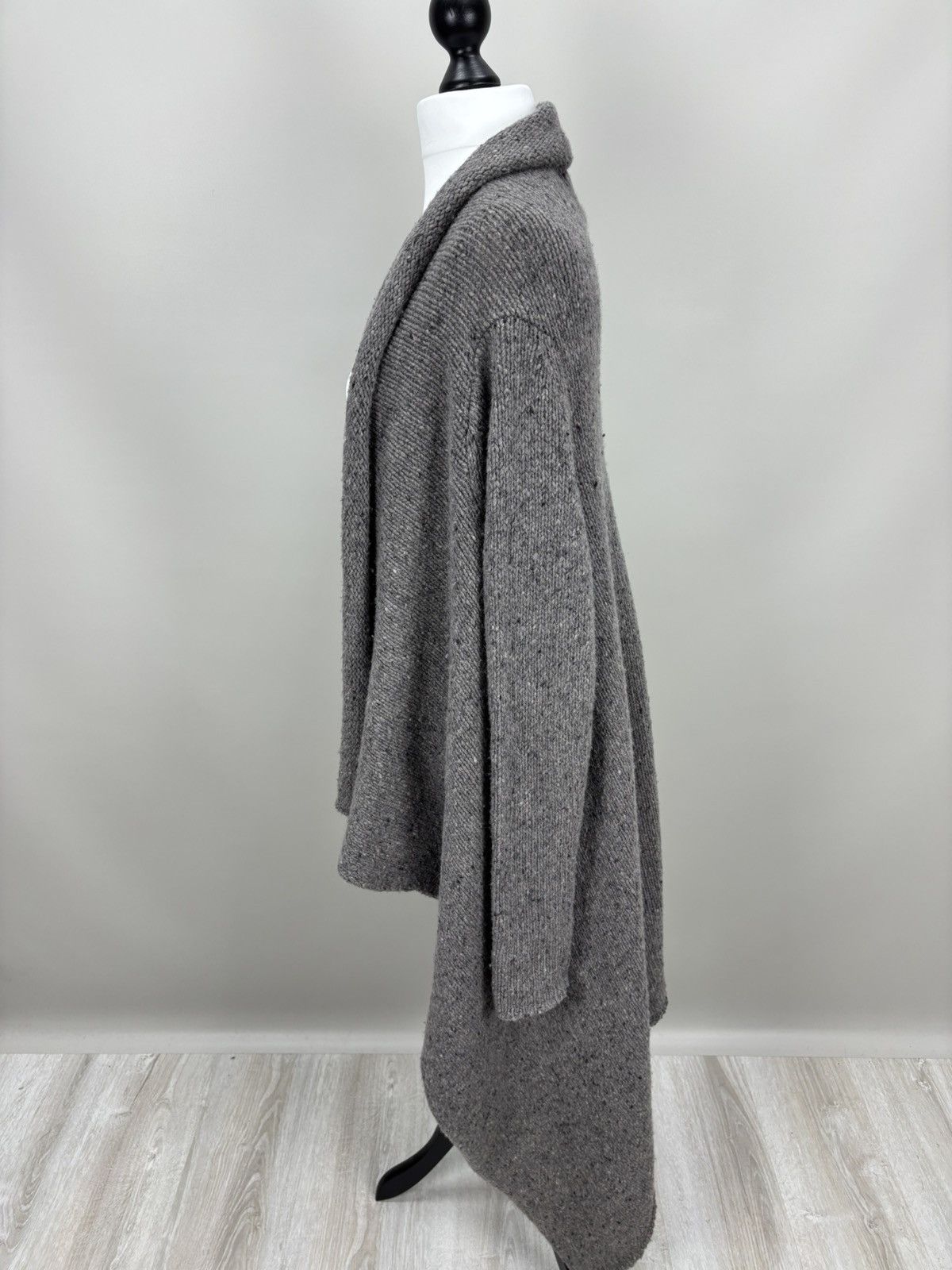 Rundholz Womens poncho cape Rundholz Size S Color Gray Size S / US 4 / IT 40 - 11 Thumbnail