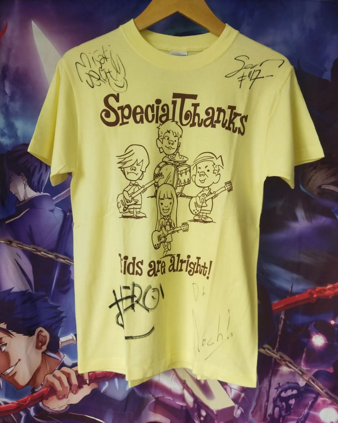 Band Tees × Japanese Brand × Vintage SpecialThanks Kids Are Allright! Signed Official Band Tees Size US S / EU 44-46 / 1 - 1 Thumbnail