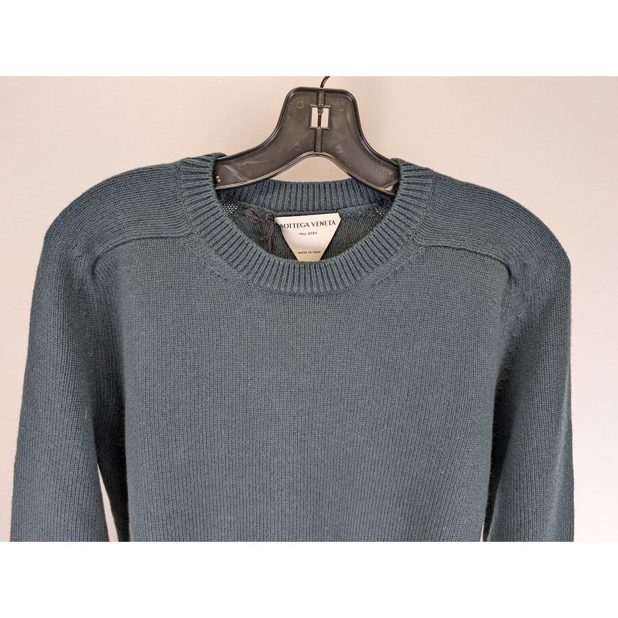 Bottega Veneta o1rshd1 Medium Weight Wool Cosy Knit Sweater in Camping Size US L / EU 52-54 / 3 - 4 Thumbnail