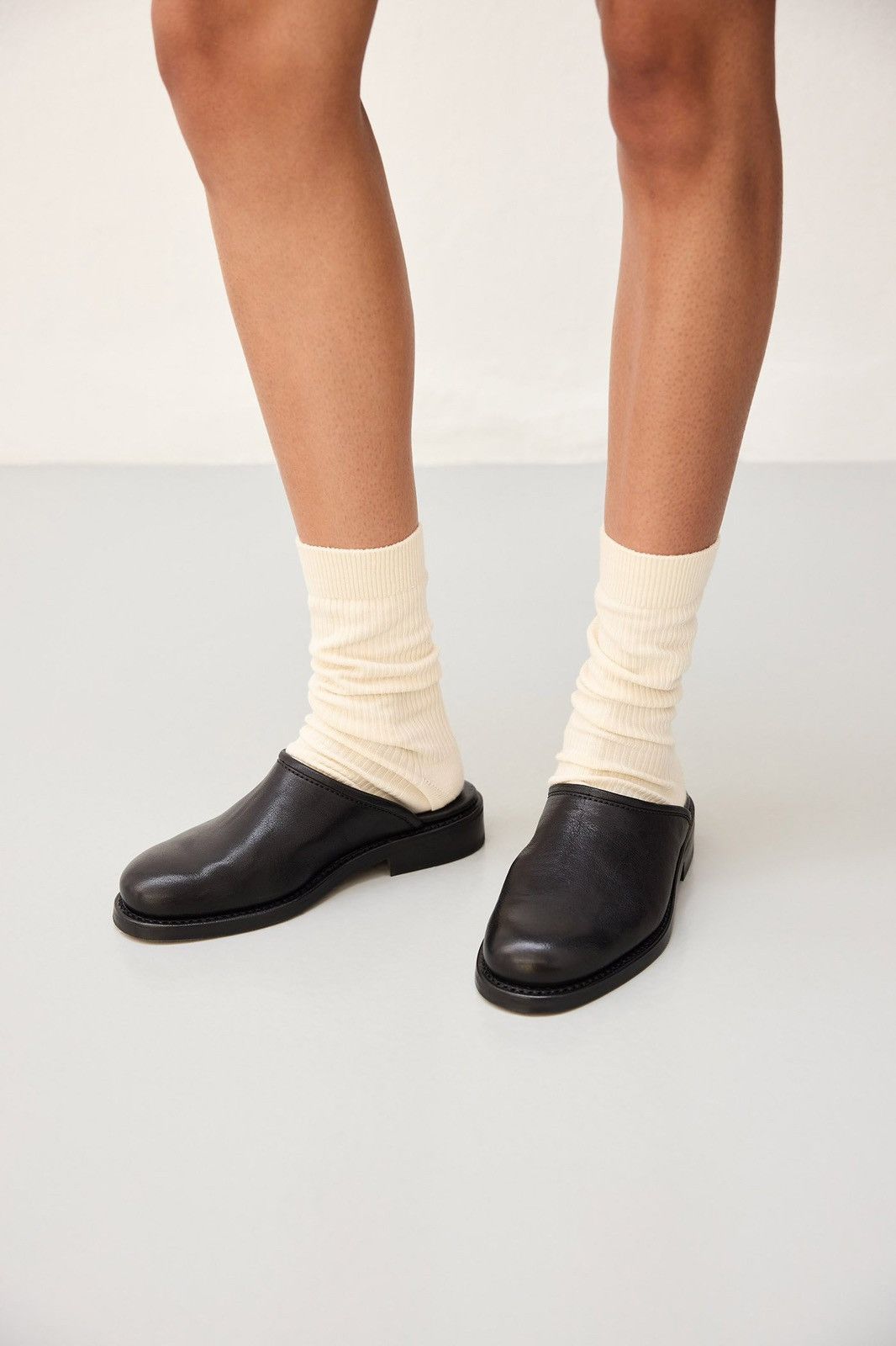 Our Legacy × Stussy Workshop Work Mules Black Leather EU 45 Size US 12 / EU 45 - 8 Thumbnail