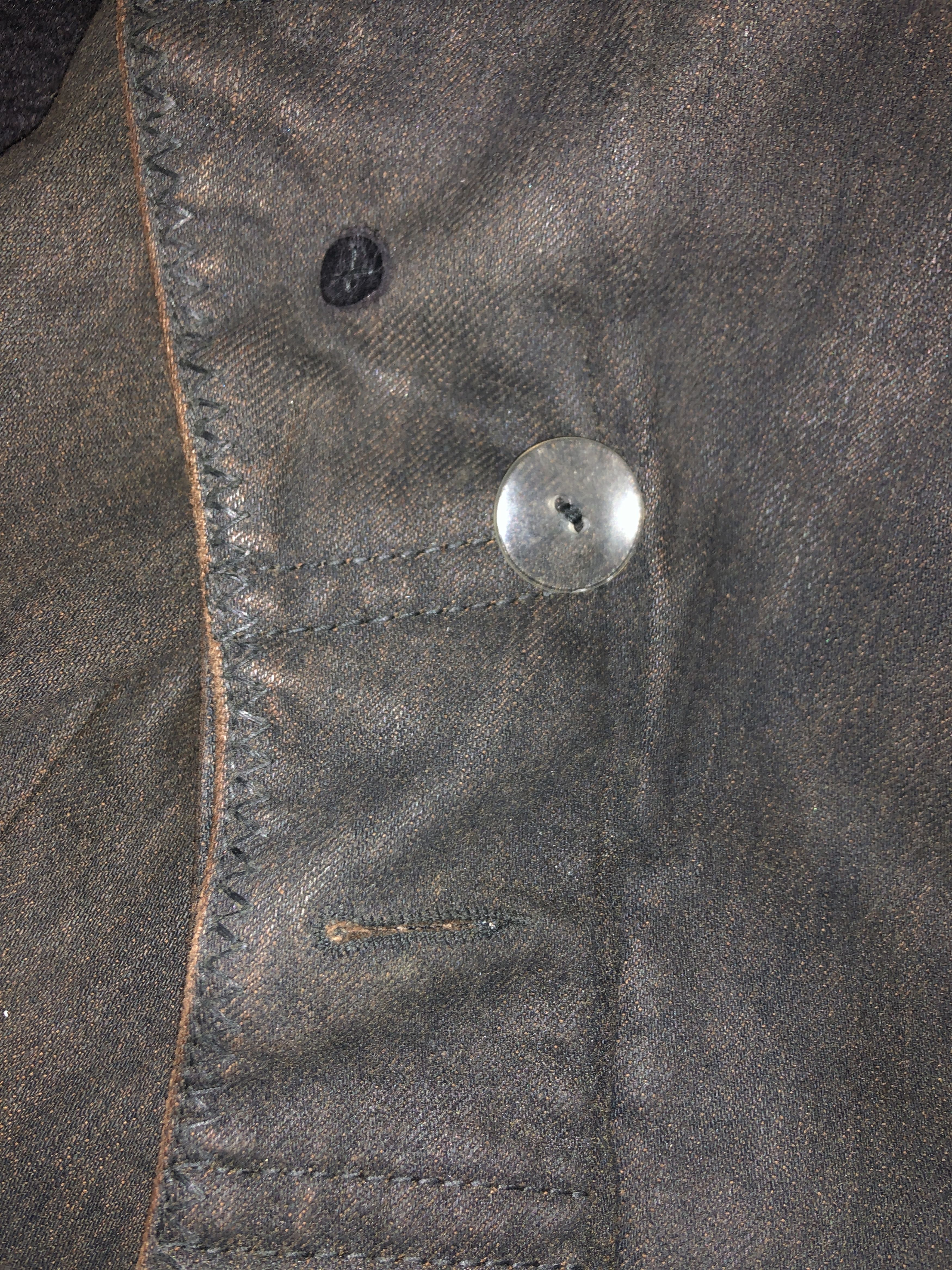 John Galliano Piratesque Asymmetric Denim Jacket Size L / US 10 / IT 46 - 6 Thumbnail