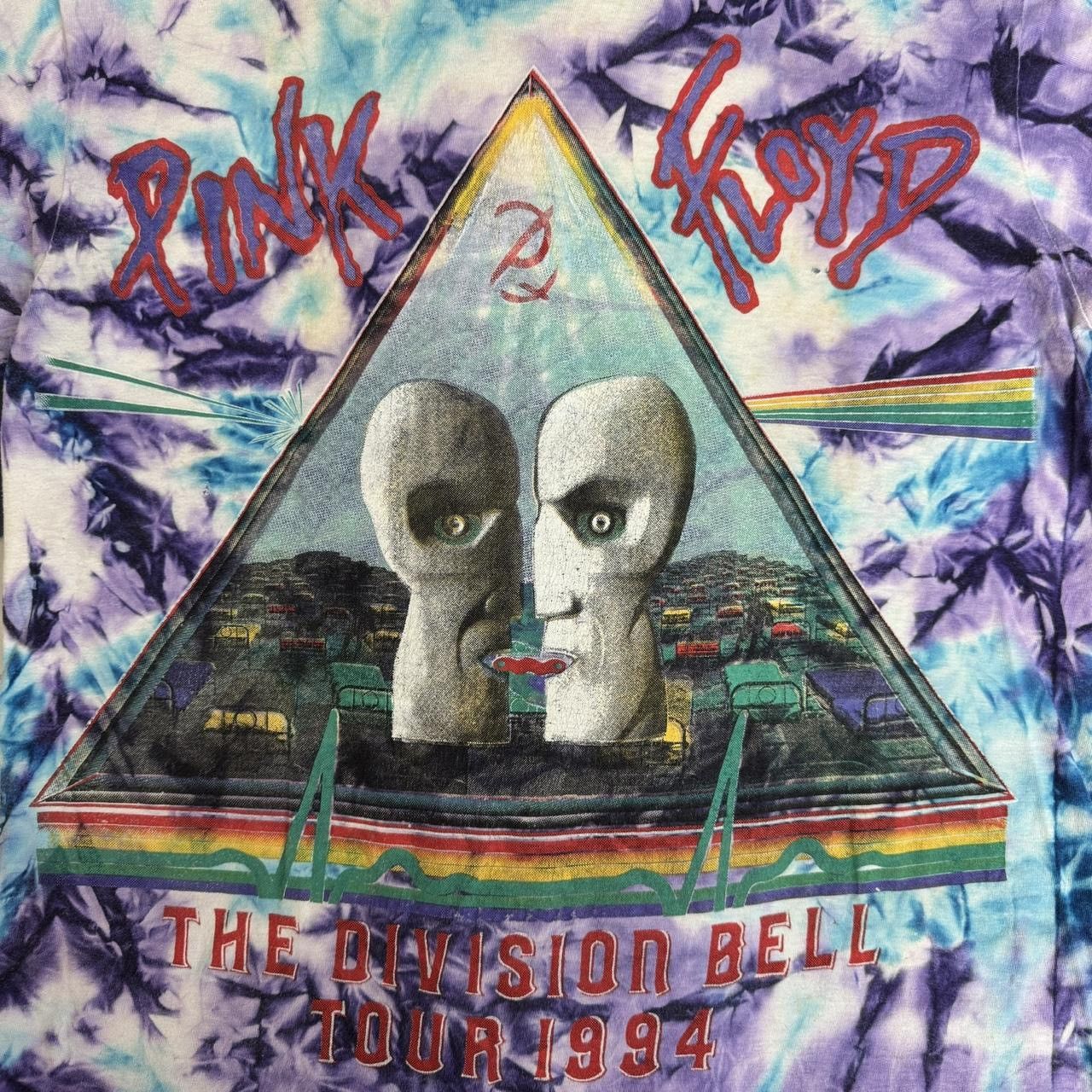 Other Pink Floyd The Division Bell Tour 1994 tie dye tee size L Size US L / EU 52-54 / 3 - 2 Thumbnail