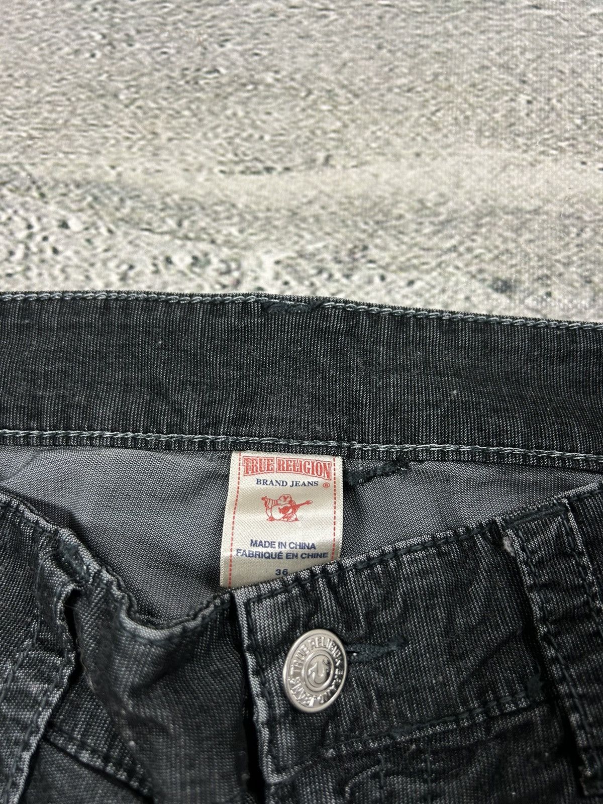 True Religion True Religion jeans black vintage cords corduroy pants Ricky Size US 36 / EU 52 - 6 Thumbnail