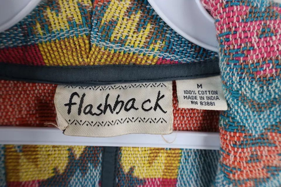 Vintage Vintage 90s Streetwear Tapestry Rainbow Blazer Jacket Size M / US 6-8 / IT 42-44 - 6 Thumbnail
