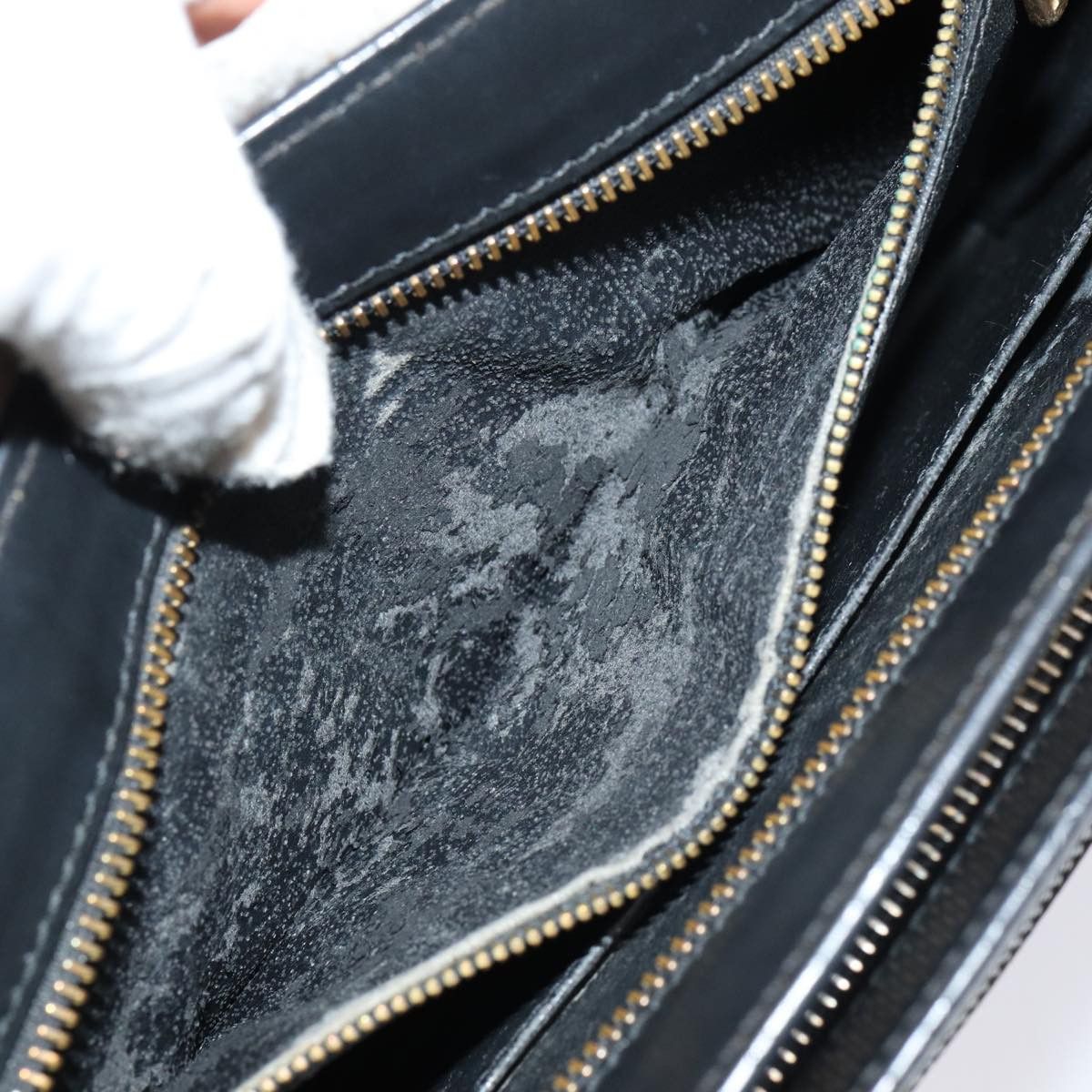 Louis Vuitton LOUIS VUITTON Epi Angian Shoulder Bag Black M52112 Size ONE SIZE - 9 Thumbnail