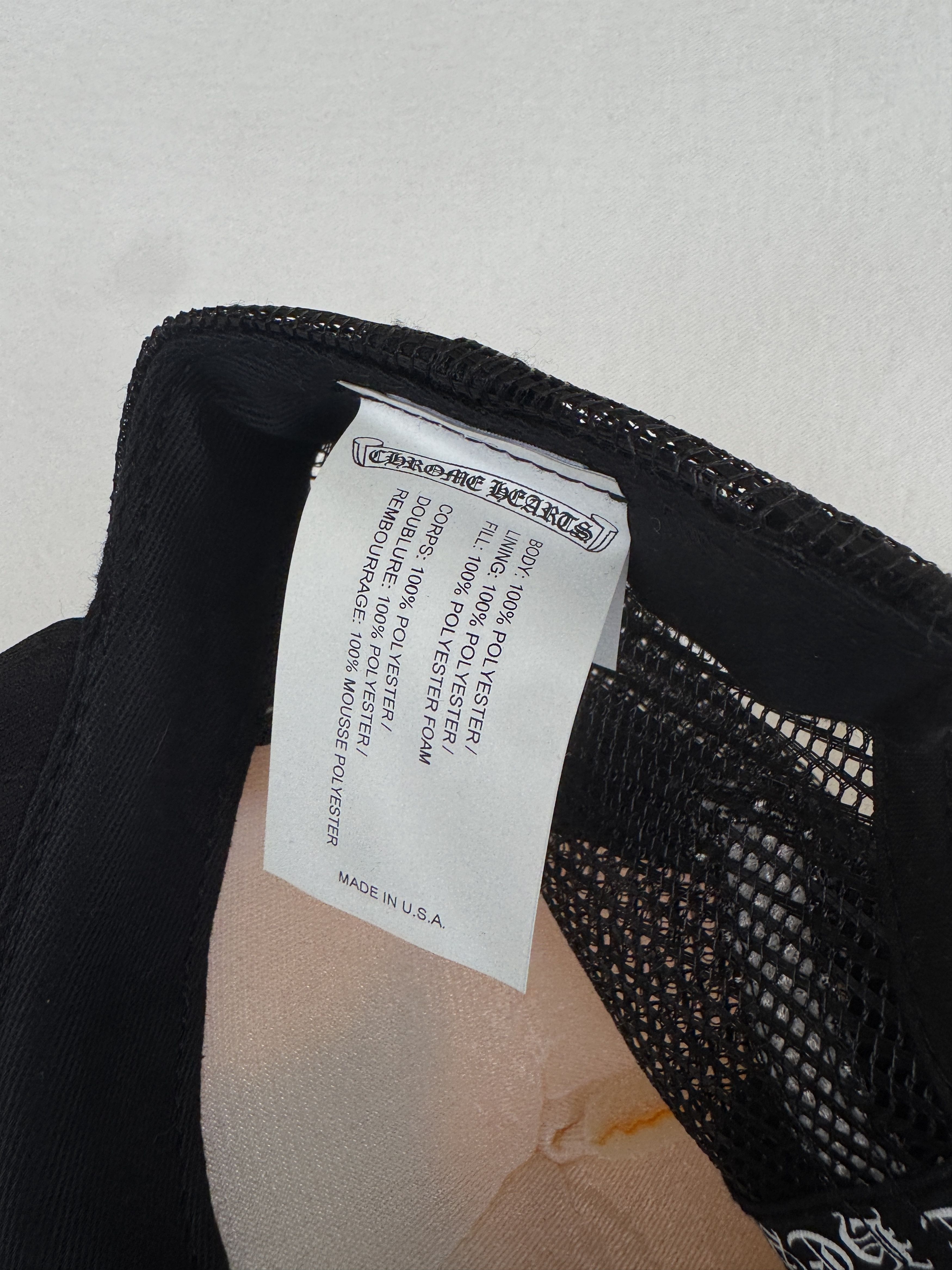 Chrome Hearts CH Sex Records Link Trucker Hat Size ONE SIZE - 13 Thumbnail