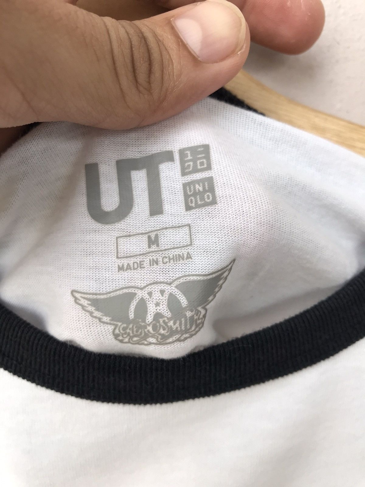 Aerosmith Aerosmith by Uniqlo Ringer Tee Nirvana Size US M / EU 48-50 / 2 - 6 Thumbnail
