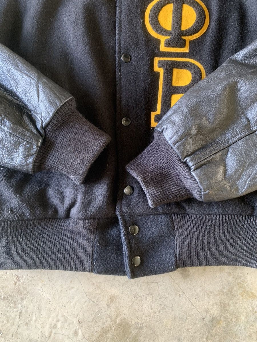 Vintage Vintage 1970’s Omega Phi Beta Sorority inc Varsity Jacket Size US L / EU 52-54 / 3 - 7 Thumbnail