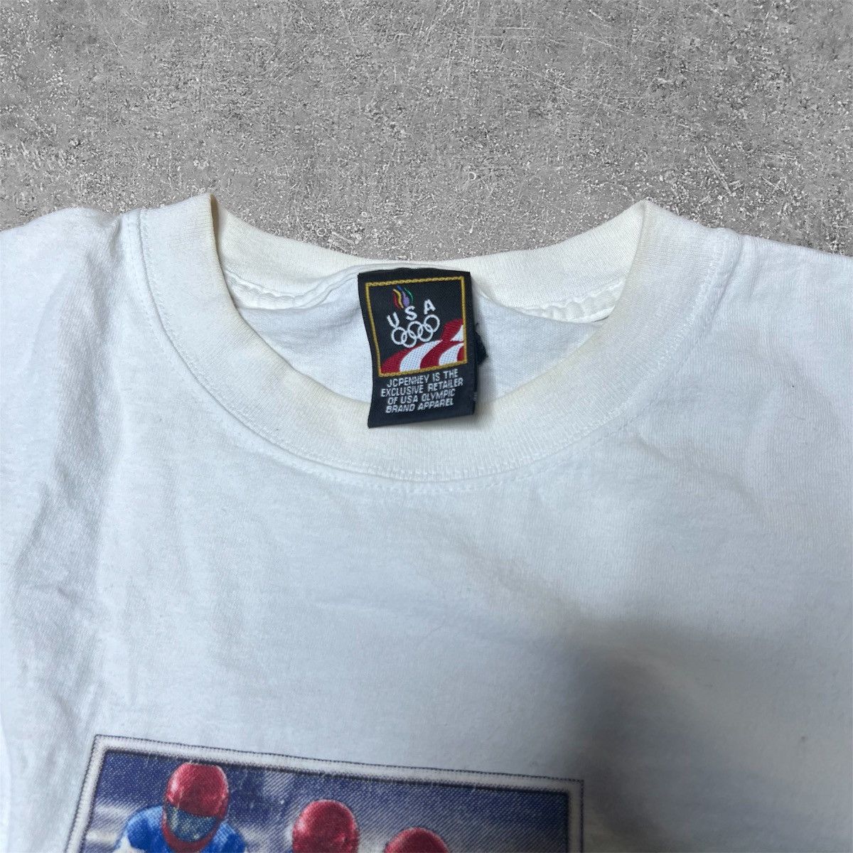 USA Olympics × Vintage Vintage VtG 90s Nagano Winter Olympics T Shirt XL Size US XL / EU 56 / 4 - 3 Thumbnail