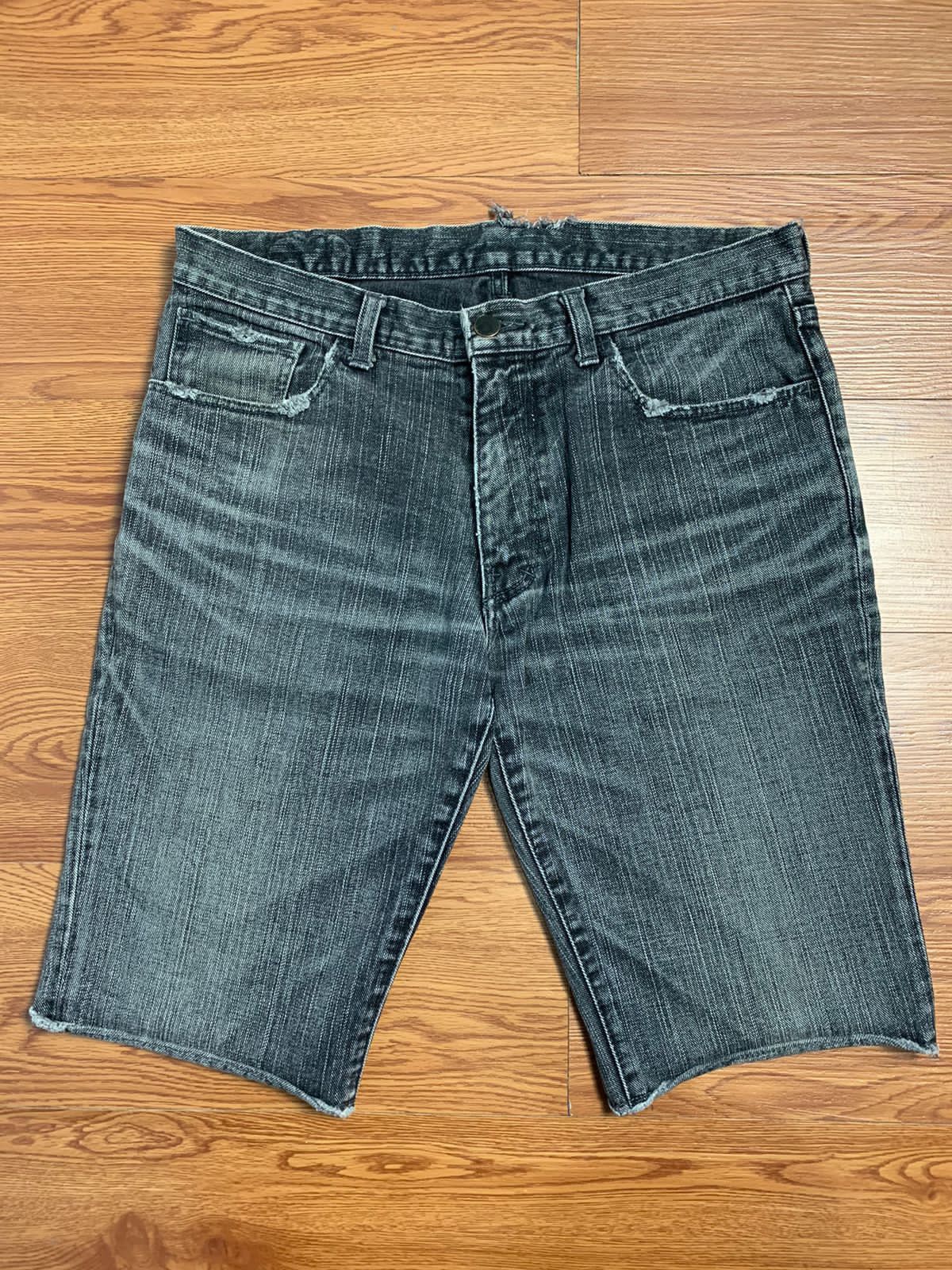 Number (N)ine SS04 “Dream Baby Dream” Double Pocket Shorts Denim Size US 33 - 4 Thumbnail