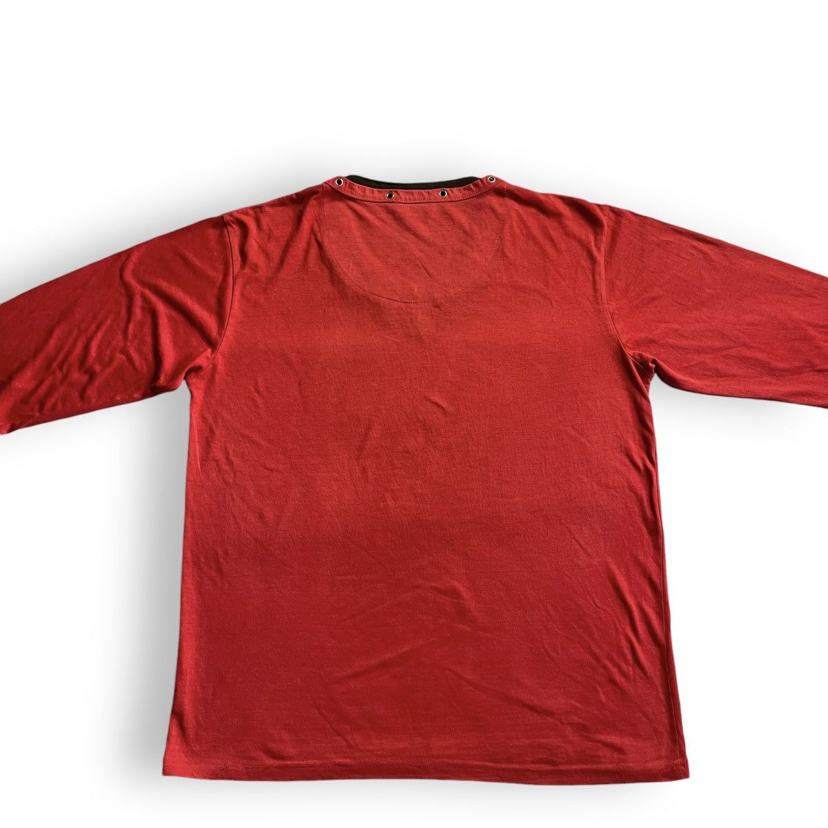 If Six Was Nine × Japanese Brand × Le Grande Bleu (L.G.B.) 🇯🇵 BEAUMONT CARR POEM GLITTER FONT DOUBLE LAYER TSHIRT Size US XXL / EU 58 / 5 - 8 Thumbnail