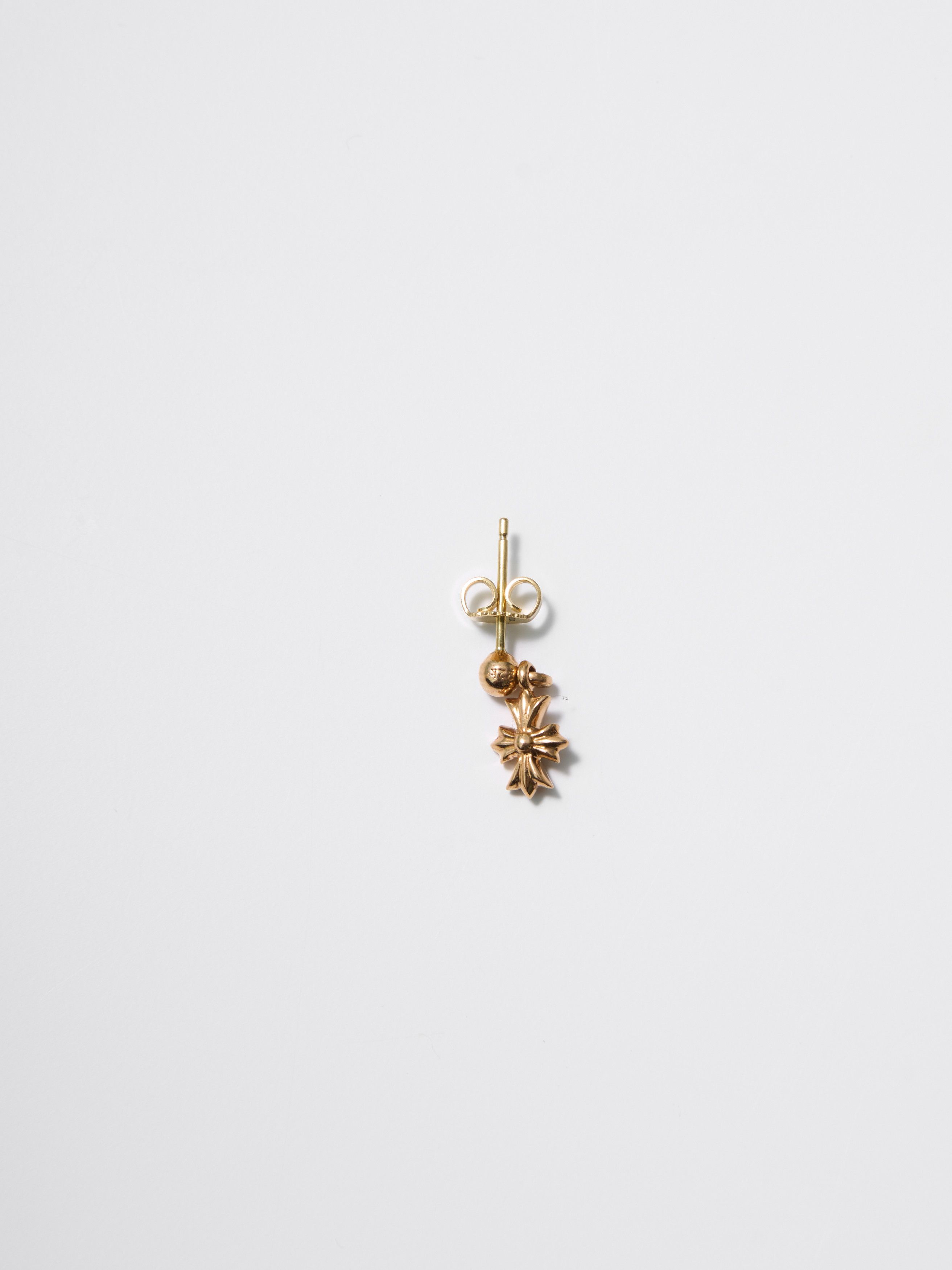 Chrome Hearts Chrome Hearts 22K Gold Tiny E Earring Drop Size ONE SIZE - 1 Thumbnail