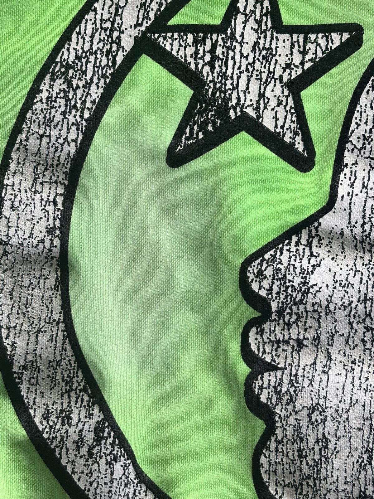 HELLSTAR HELLSTAR HOODIE GRAFFITI ZIP UP LIME GREEN SIZE M Size US M / EU 48-50 / 2 - 10 Thumbnail