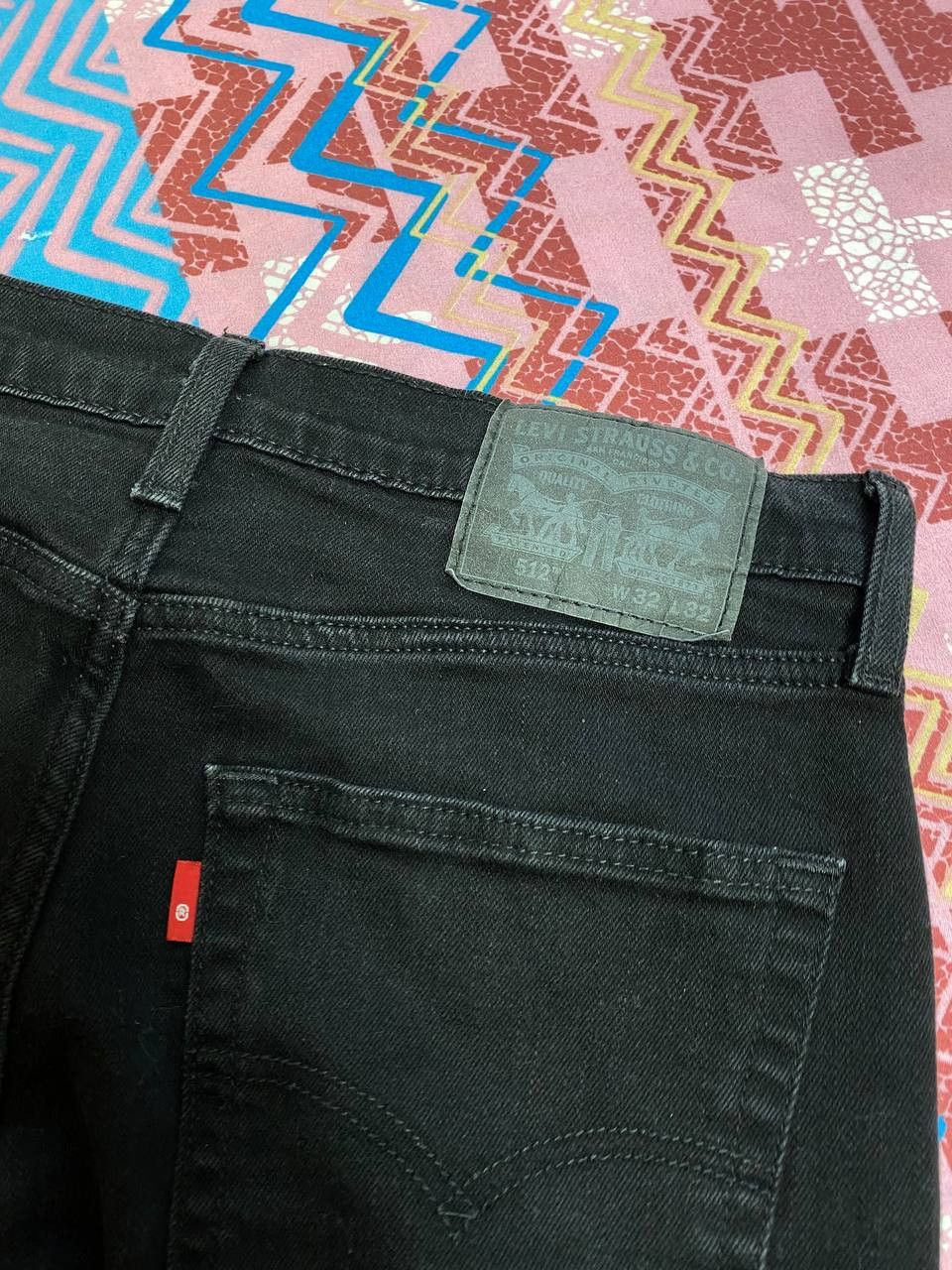 Japanese Brand × Levi's × Vintage Crazy Levis 512 Vintage Washed Straight Garment Dyed Jeans Size US 32 / EU 48 - 5 Thumbnail