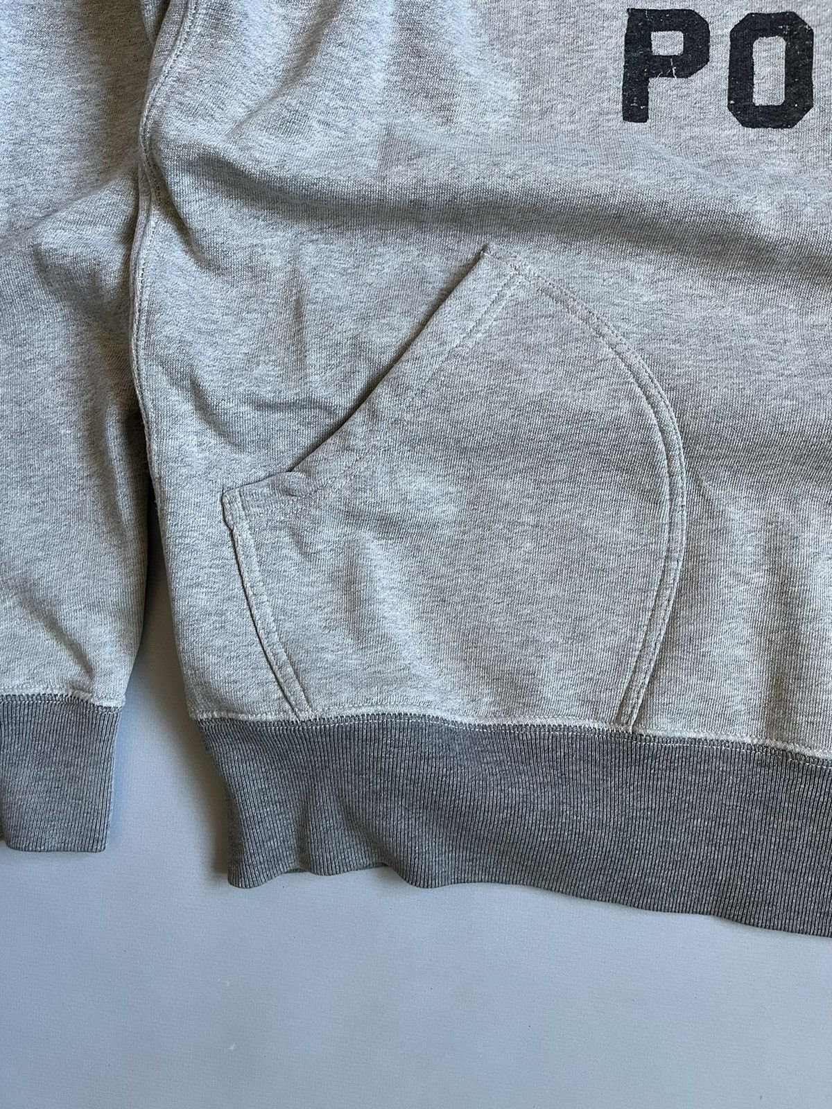 Polo Ralph Lauren Vintage Polo Ralph Lauren USA 67 Big Logo Grey Hoodie Size US M / EU 48-50 / 2 - 6 Thumbnail