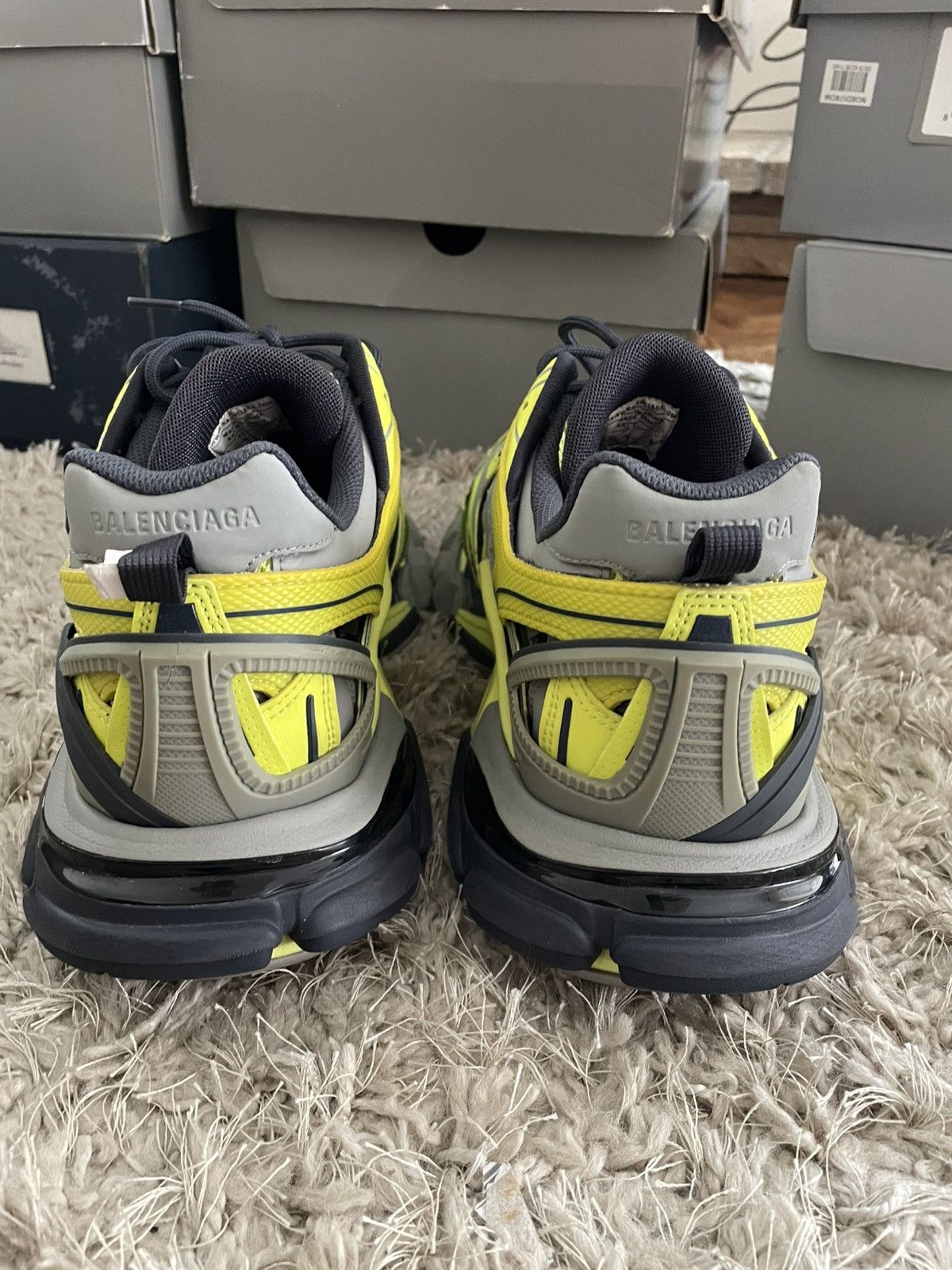 Balenciaga Balenciaga Track 2 Green Grey Size US 13 / EU 46 - 6 Thumbnail