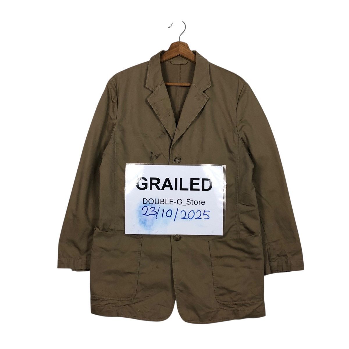 Eddie Bauer 📌Vintage Chore Work Jacket Eddie Bauer Dupont Issey Miyake Size US S / EU 44-46 / 1 - 1 Thumbnail