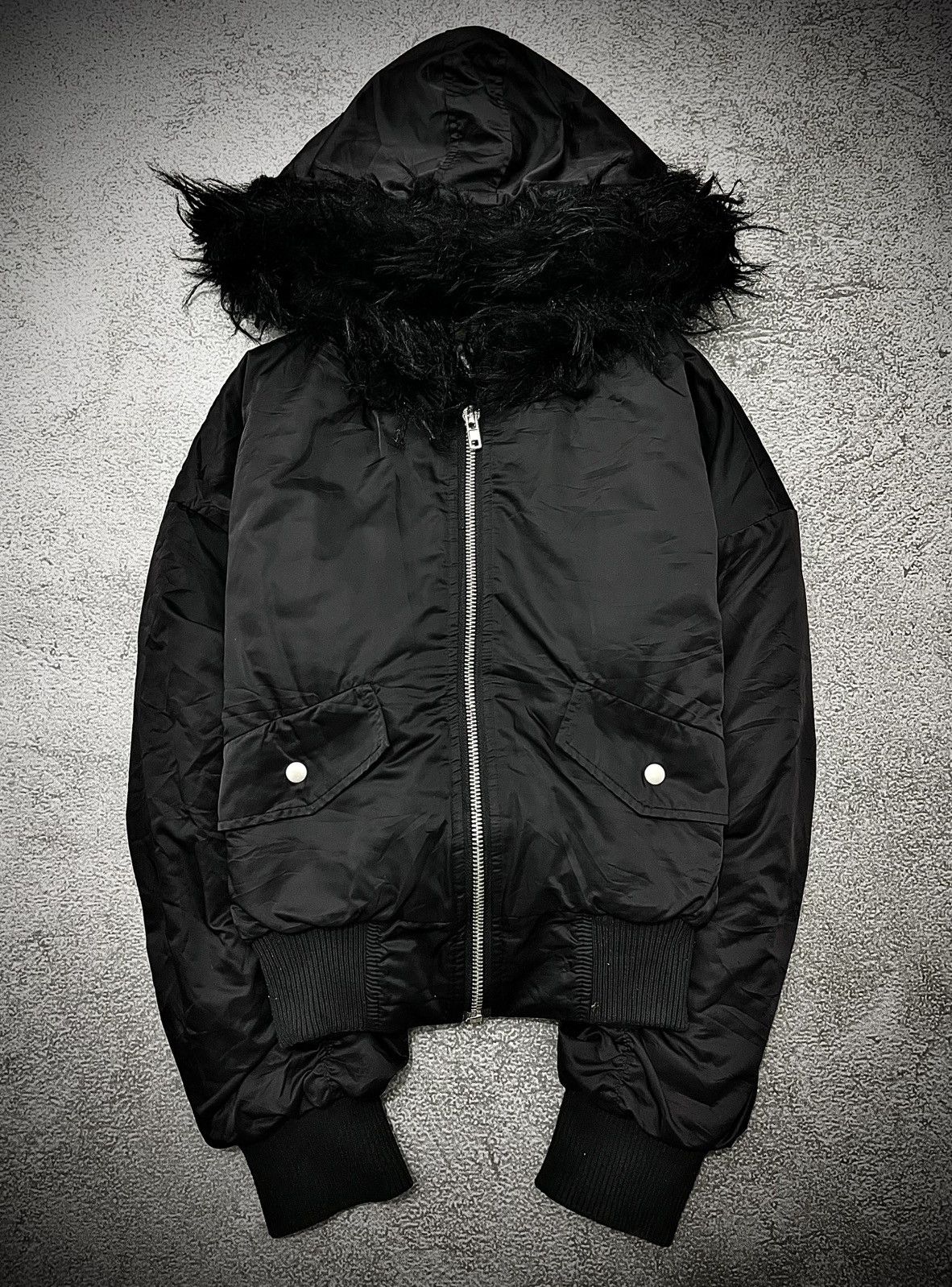 Japanese Brand Japanese ENVYM Zip Fur Hood Jacket GOA Style Size US M / EU 48-50 / 2 - 1 Thumbnail
