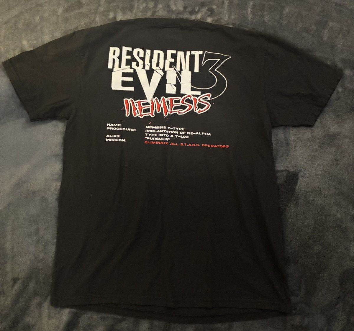 Graveyard Goods x Resident Evil 3 Nemesis Tee