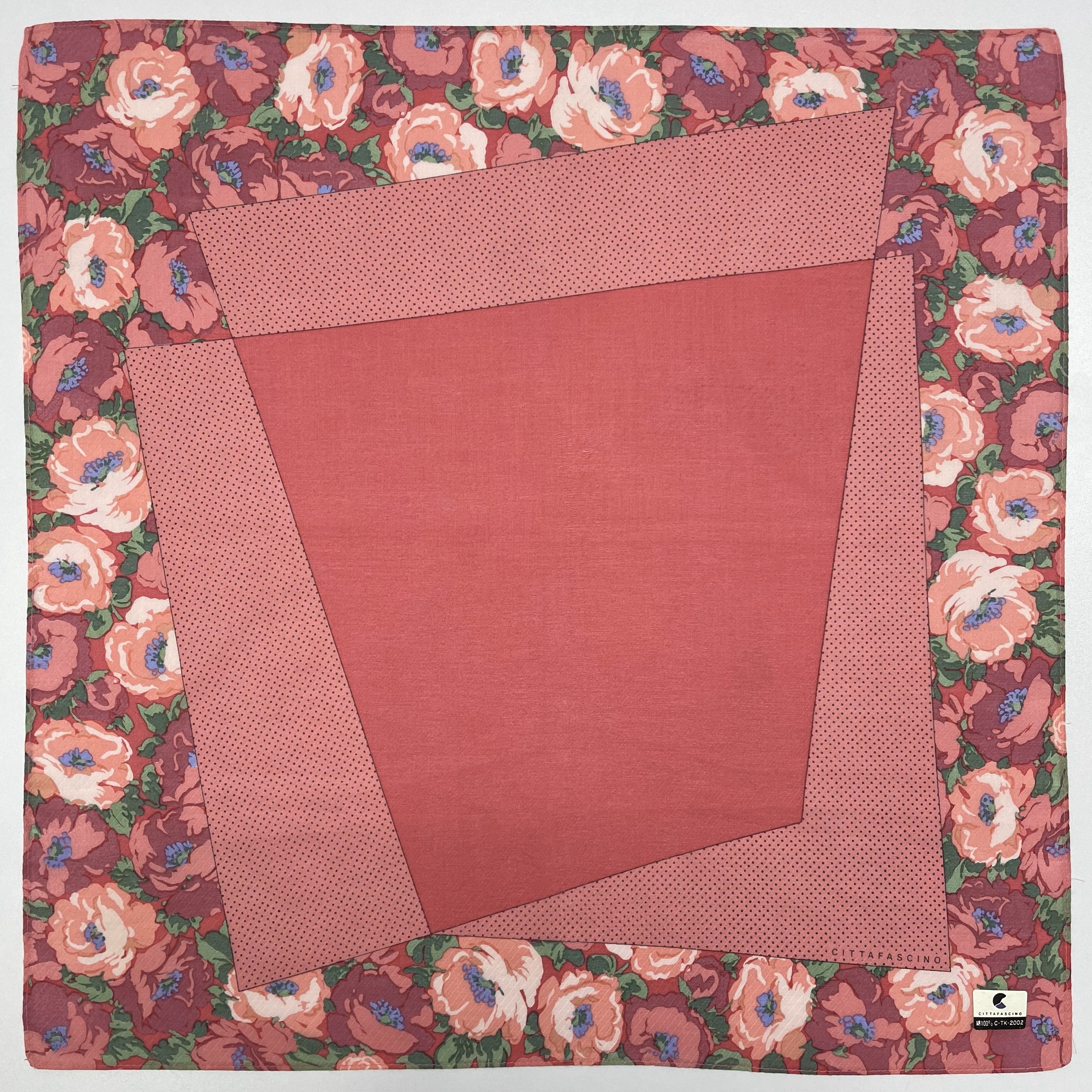 Vintage Cittafascino Handkerchief / Neckerchief / Bandana - 4328 Size ONE SIZE - 2 Thumbnail