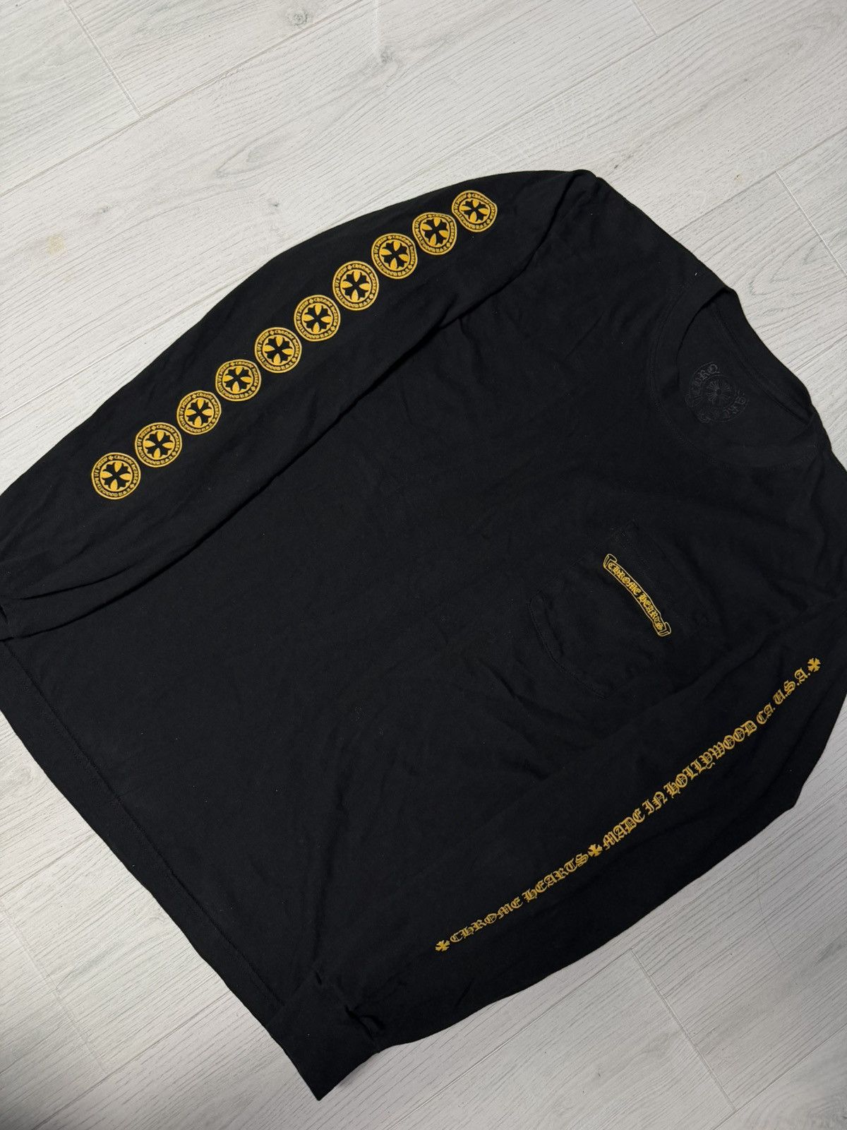 Chrome Hearts Chrome Hearts Hollywood Plus Cross Long Sleeve Size US M / EU 48-50 / 2 - 8 Thumbnail
