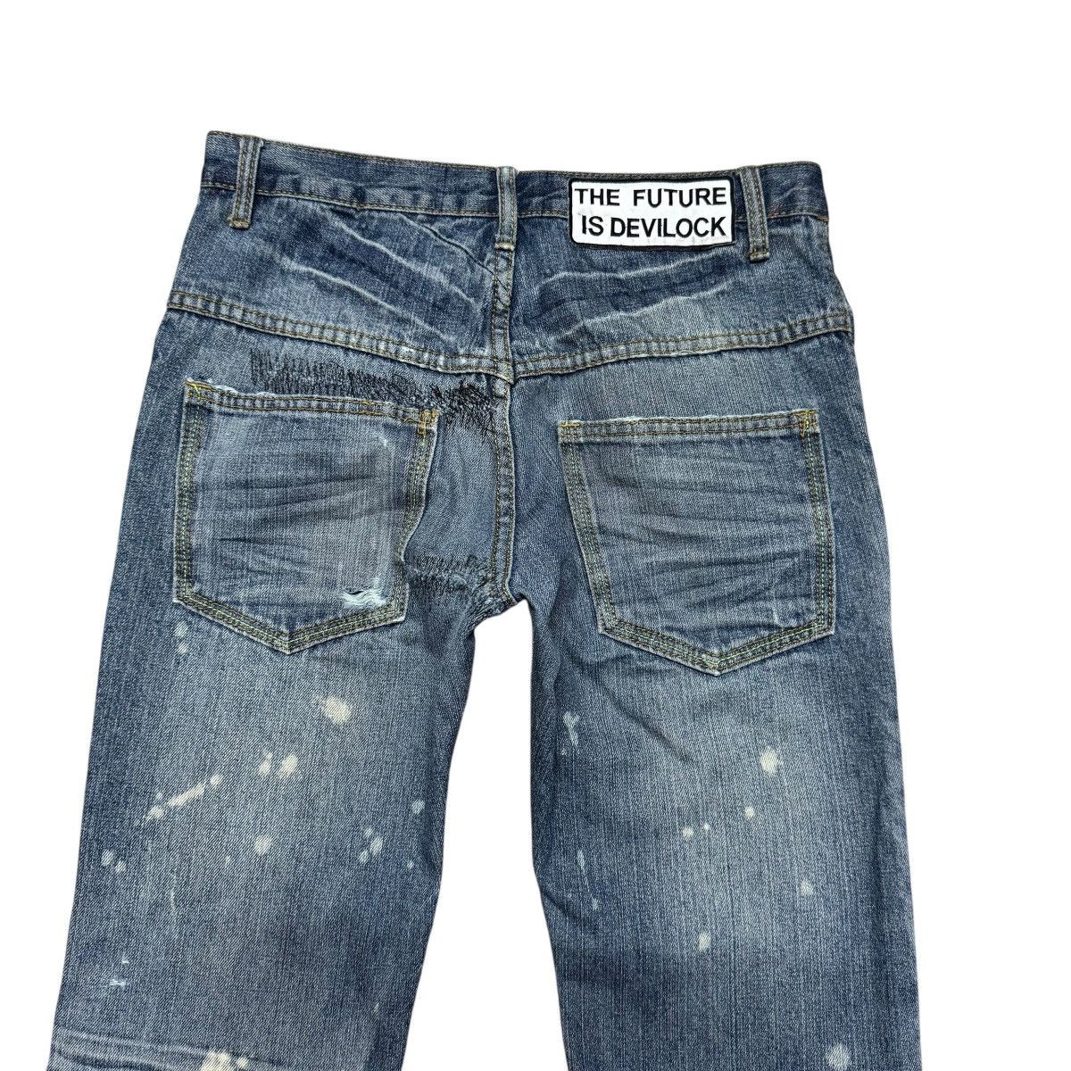 Devilock Vintage Devilock Distressed Denim Jeans Size US 30 / EU 46 - 11 Thumbnail