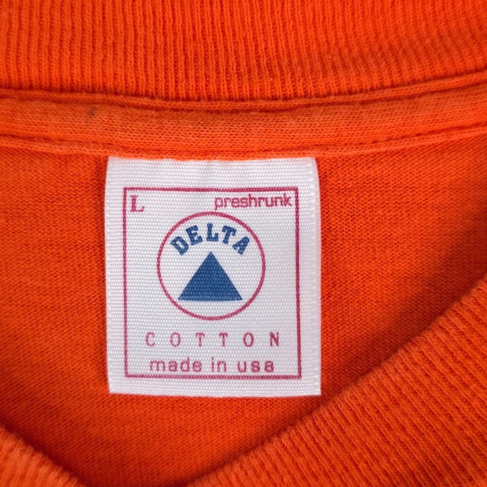 Delta Vintage 90s Auburn Tigers T-Shirt Single Stitch Made In USA Size US L / EU 52-54 / 3 - 8 Thumbnail
