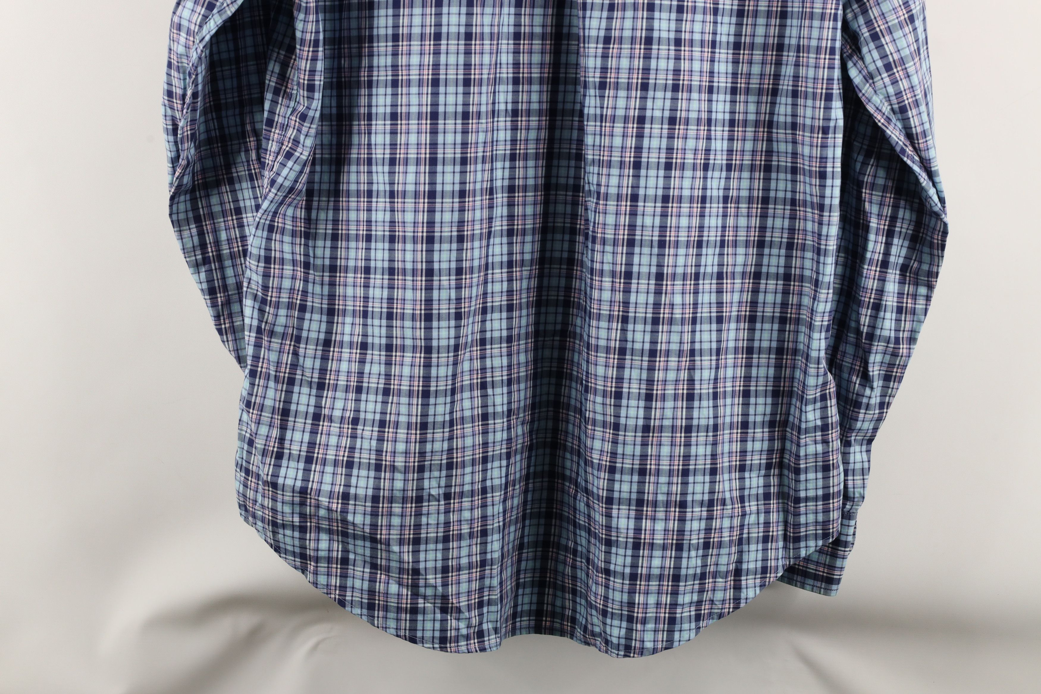 Peter Millar × Vintage Peter Millar Crown Ease Long Sleeve Collared Button Shirt Size US L / EU 52-54 / 3 - 11 Thumbnail