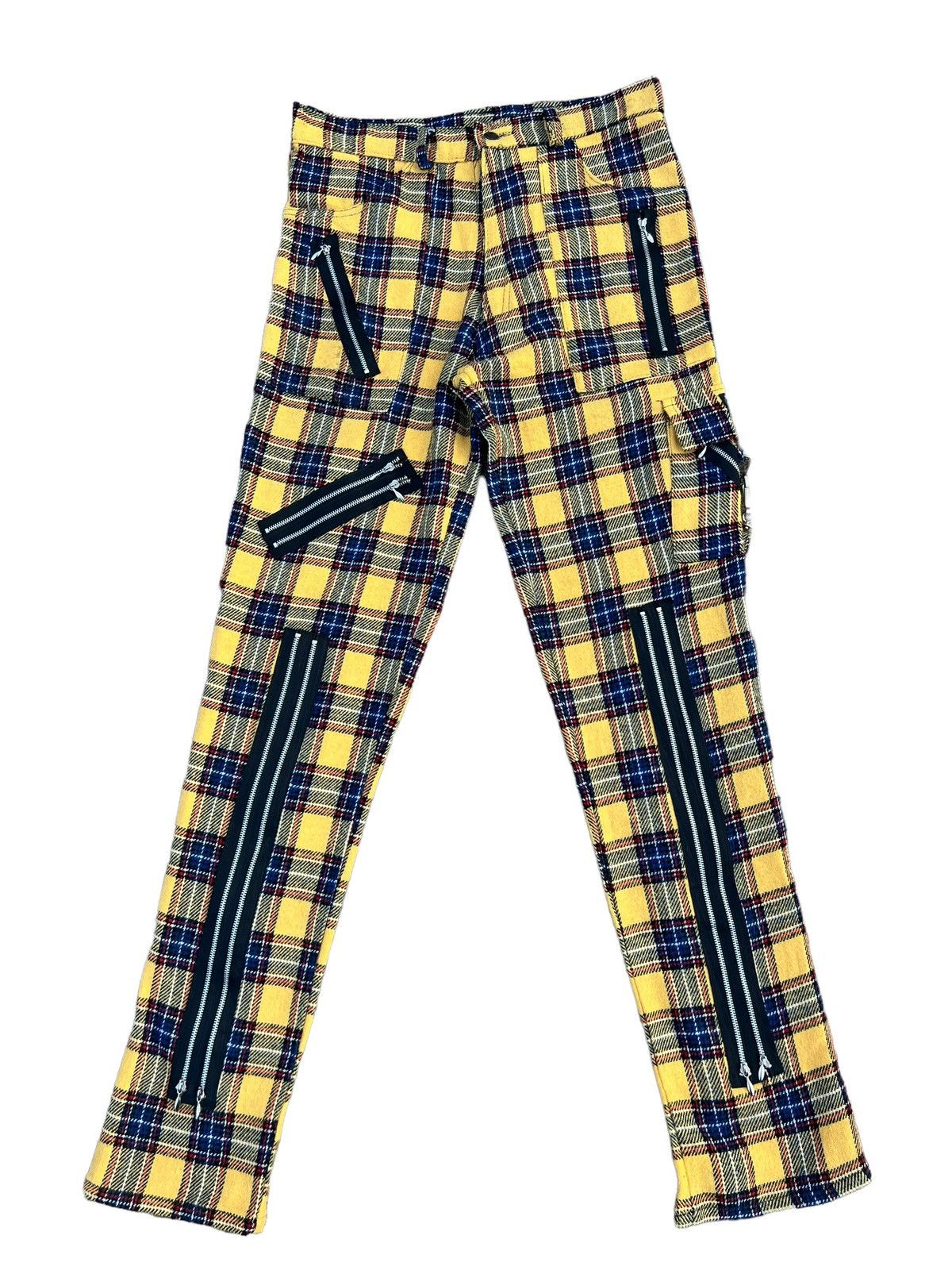 Seditionaries VTG Seditionaries Tiger Alt London Tartan Bondage Trouser Size US 31 - 1 Thumbnail