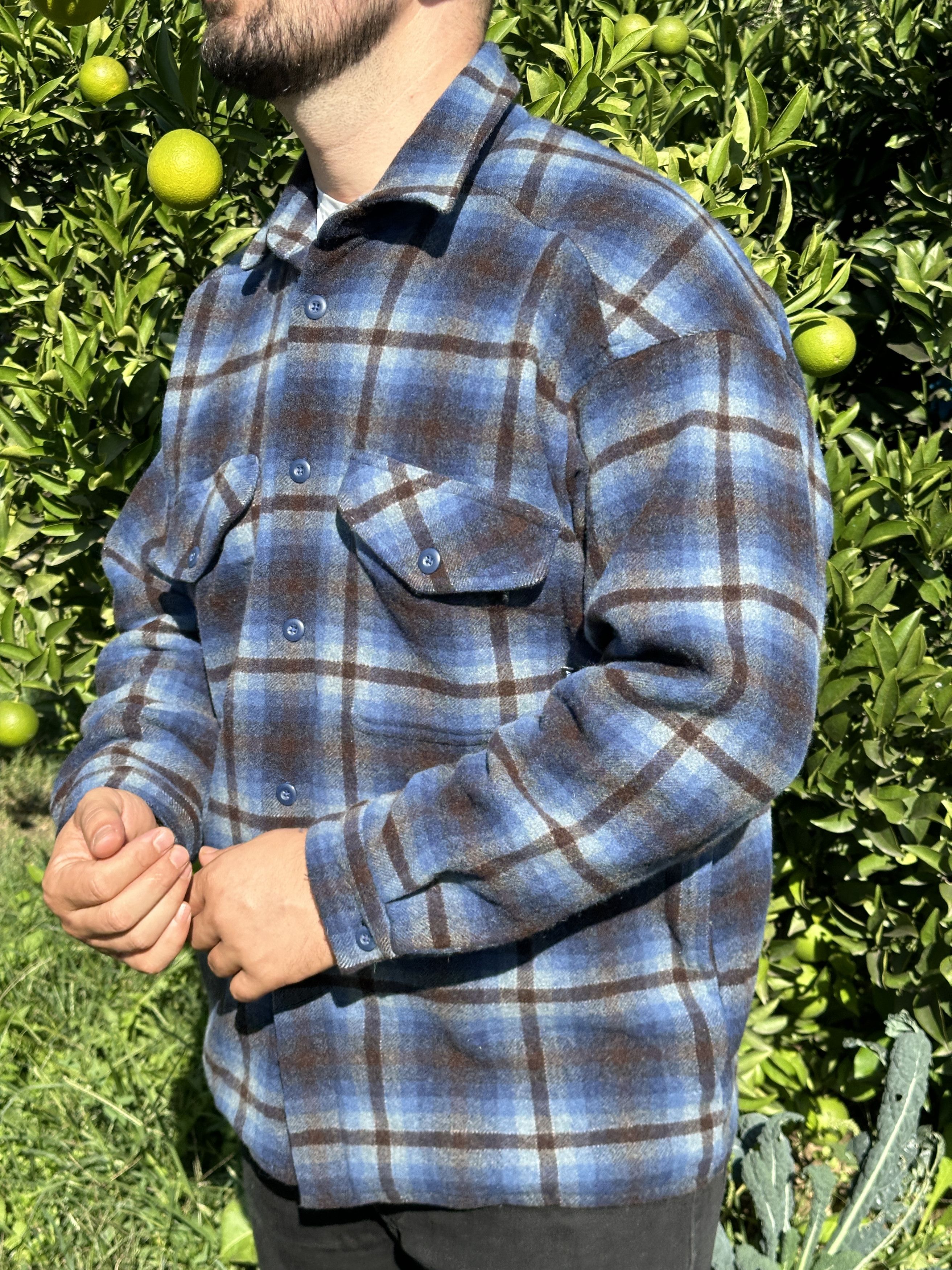 Patagonia Patagonia Fleece Bomber Tartan Check Flannel Size M 48 50 Size US M / EU 48-50 / 2 - 11 Thumbnail
