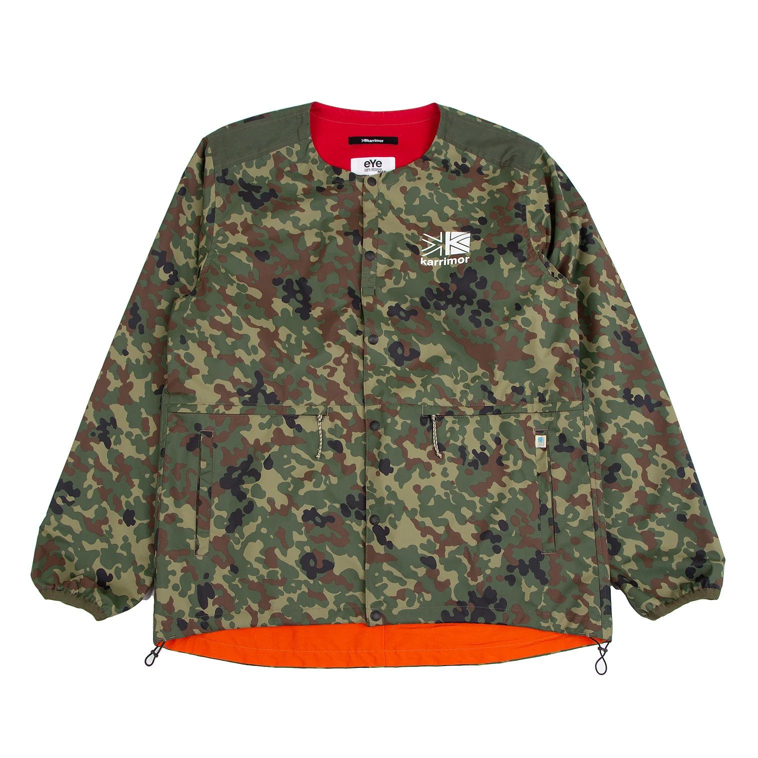 Junya Watanabe Camo Print Jacket in Green and Orange, Size S Size US S / EU 44-46 / 1 - 1 Thumbnail