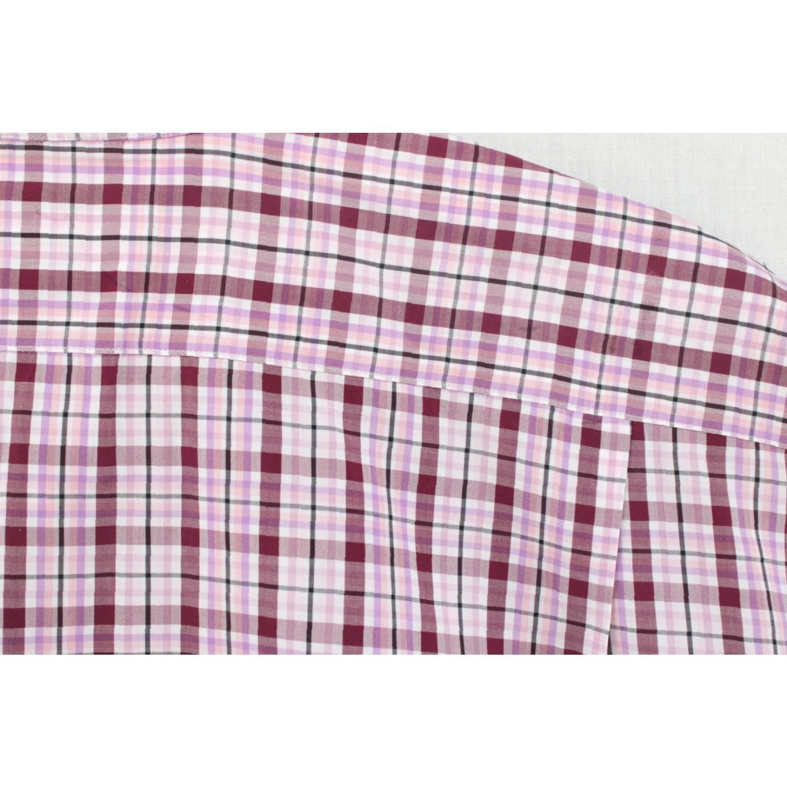 Vintage Hagen Carmel Dress Shirt Men's XXL Classic Fit Plaid Button Down Office Casual Shirt Size US XXL / EU 58 / 5 - 5 Thumbnail